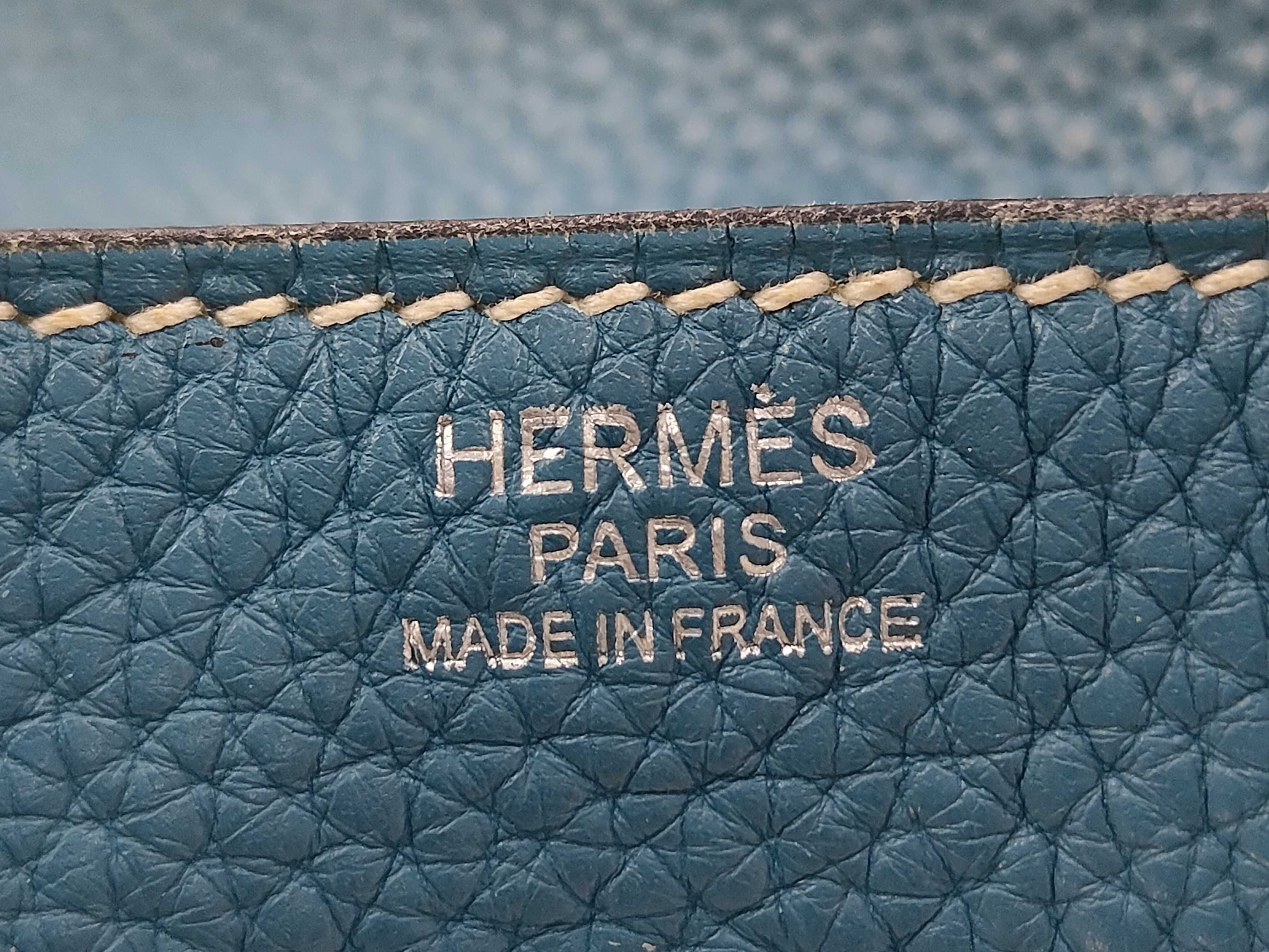 Lindy 34 Light Blue Shoulder Bag Handbag (with stamp) — view 10
