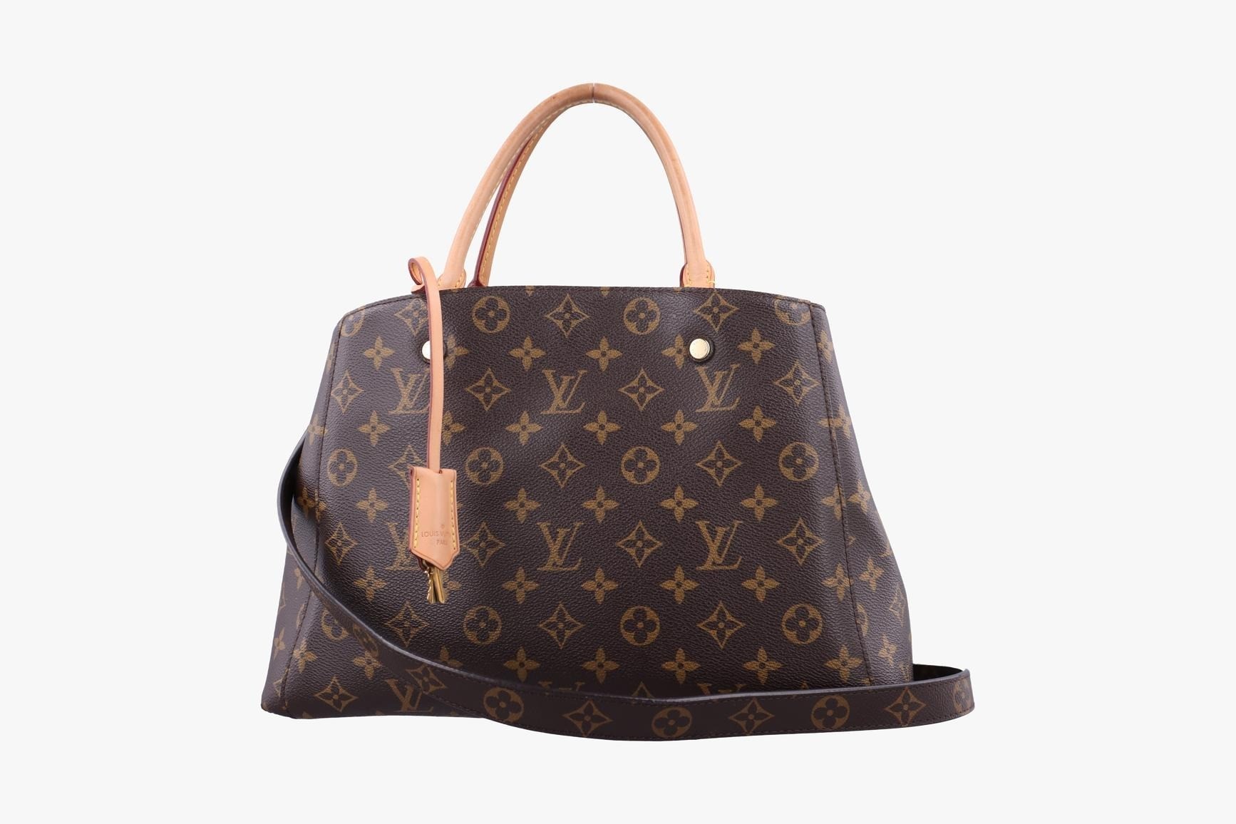 Montaigne MM Monogram Canvas Monogram/Brown