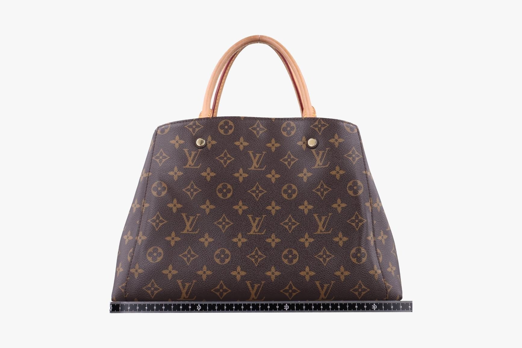 Montaigne MM Monogram Canvas Monogram/Brown — view 2