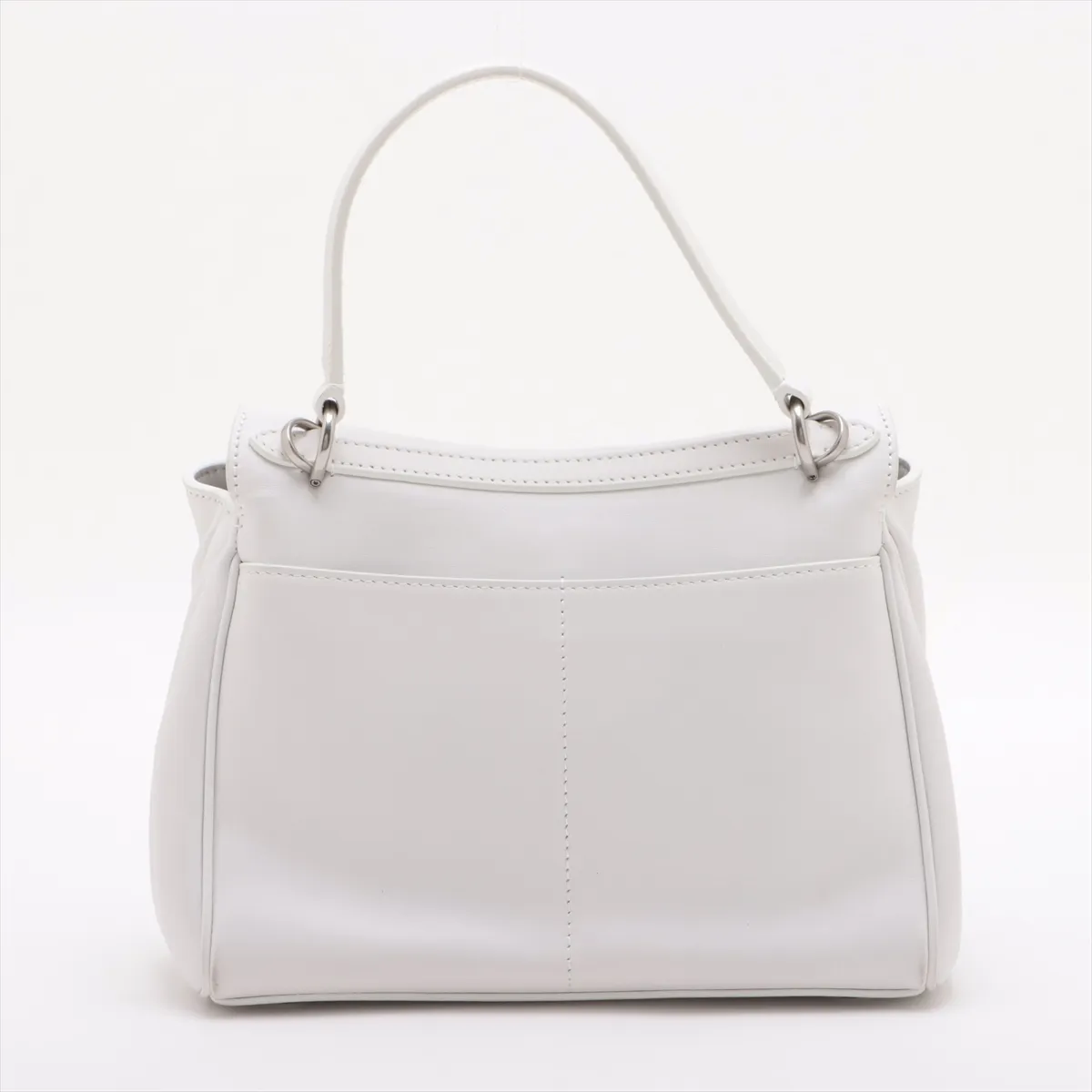 Rodeo Leather 2WAY Handbag White 795456 — view 2
