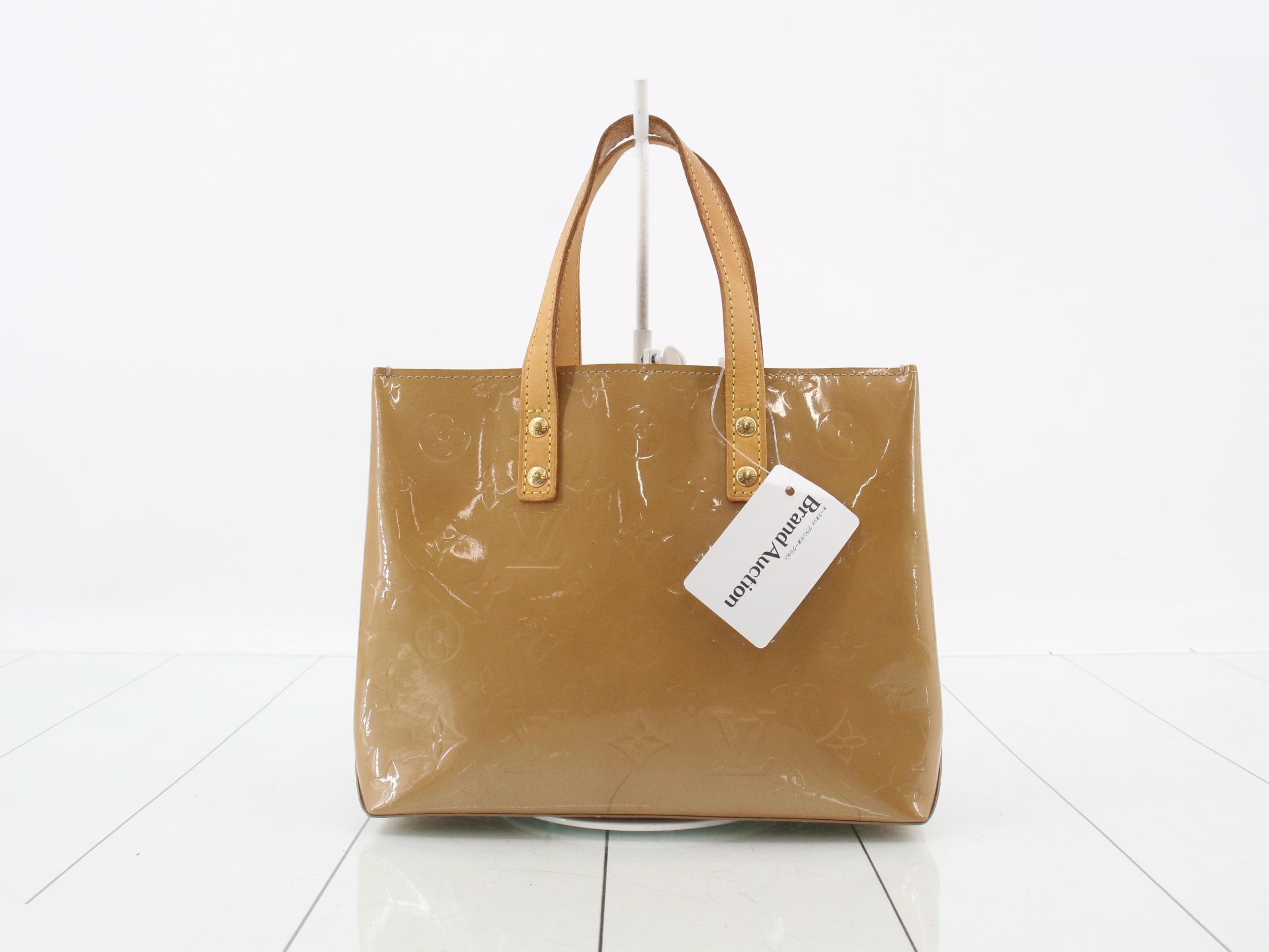 Vernis Lead PM Handbag M91334 Noisette — view 2