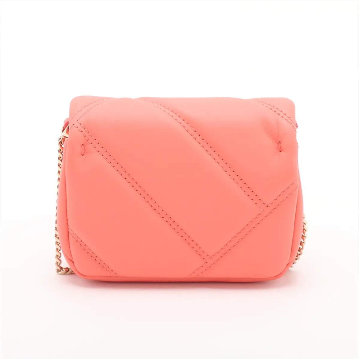 Serpenti Cabochon Leather Chain Shoulder Bag Pink — view 2