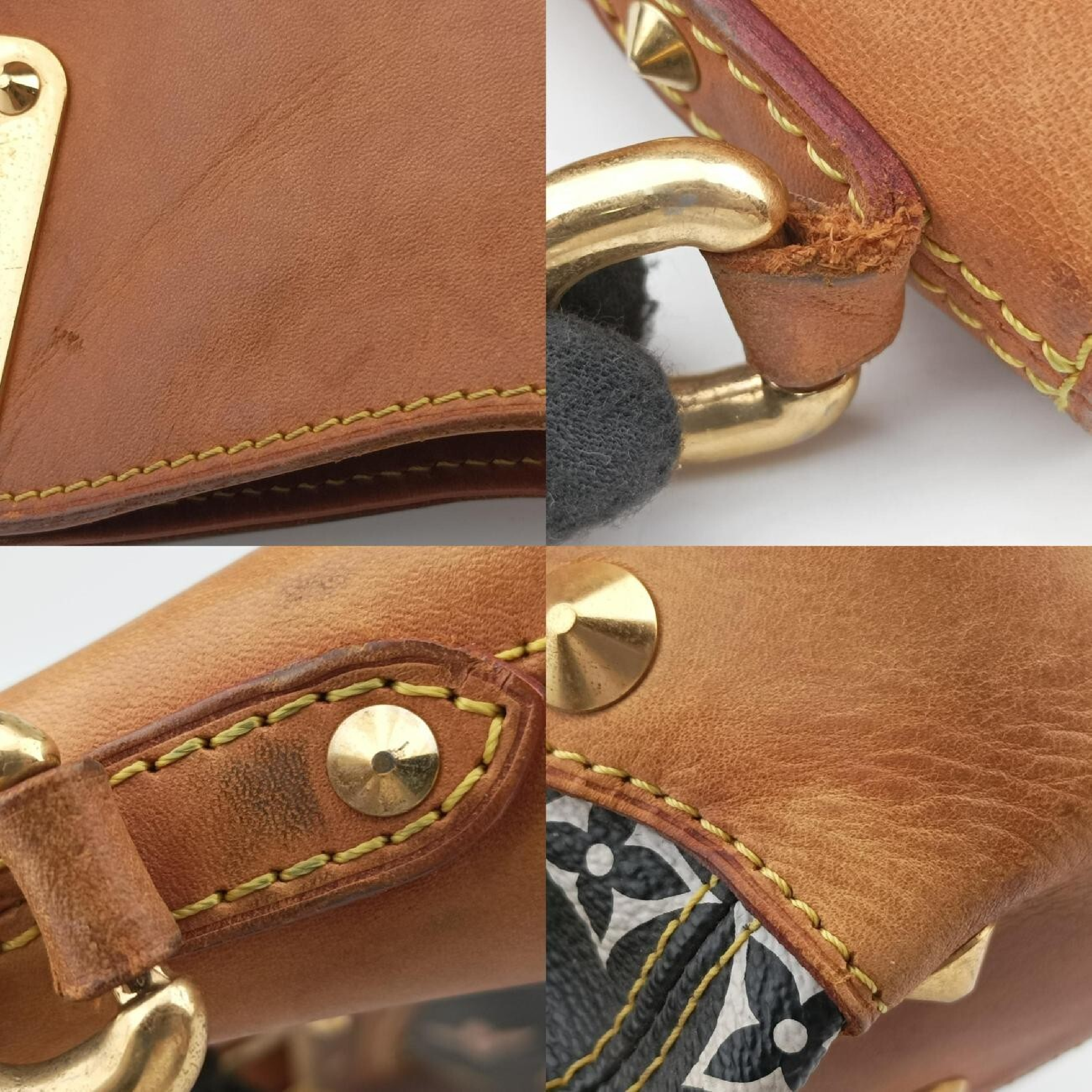 Judy MM Noir Monogram Multicolor M40256 (Serial Number Unknown) Shoulder Bag — view 9