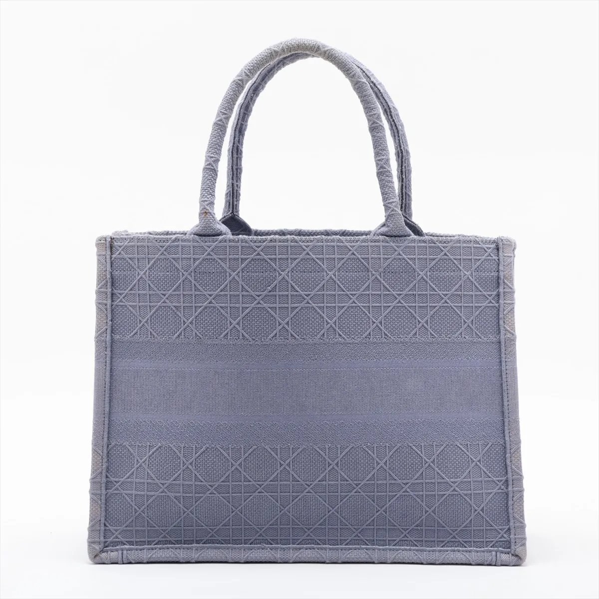 Book Tote Canvas Tote Bag, Blue — view 2