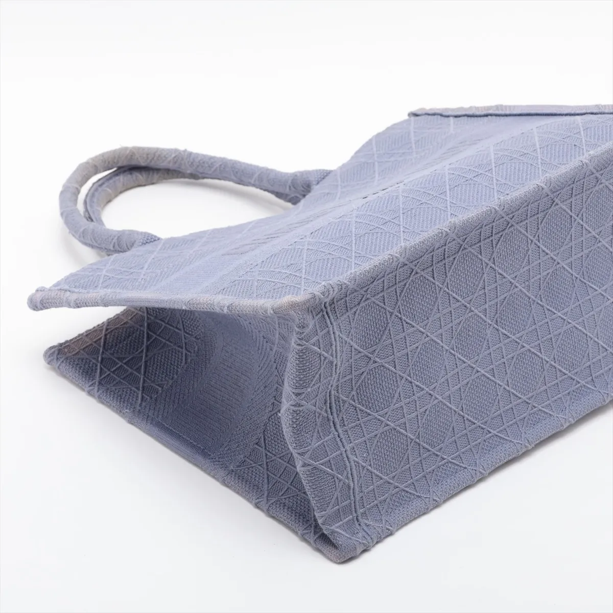 Book Tote Canvas Tote Bag, Blue — view 4