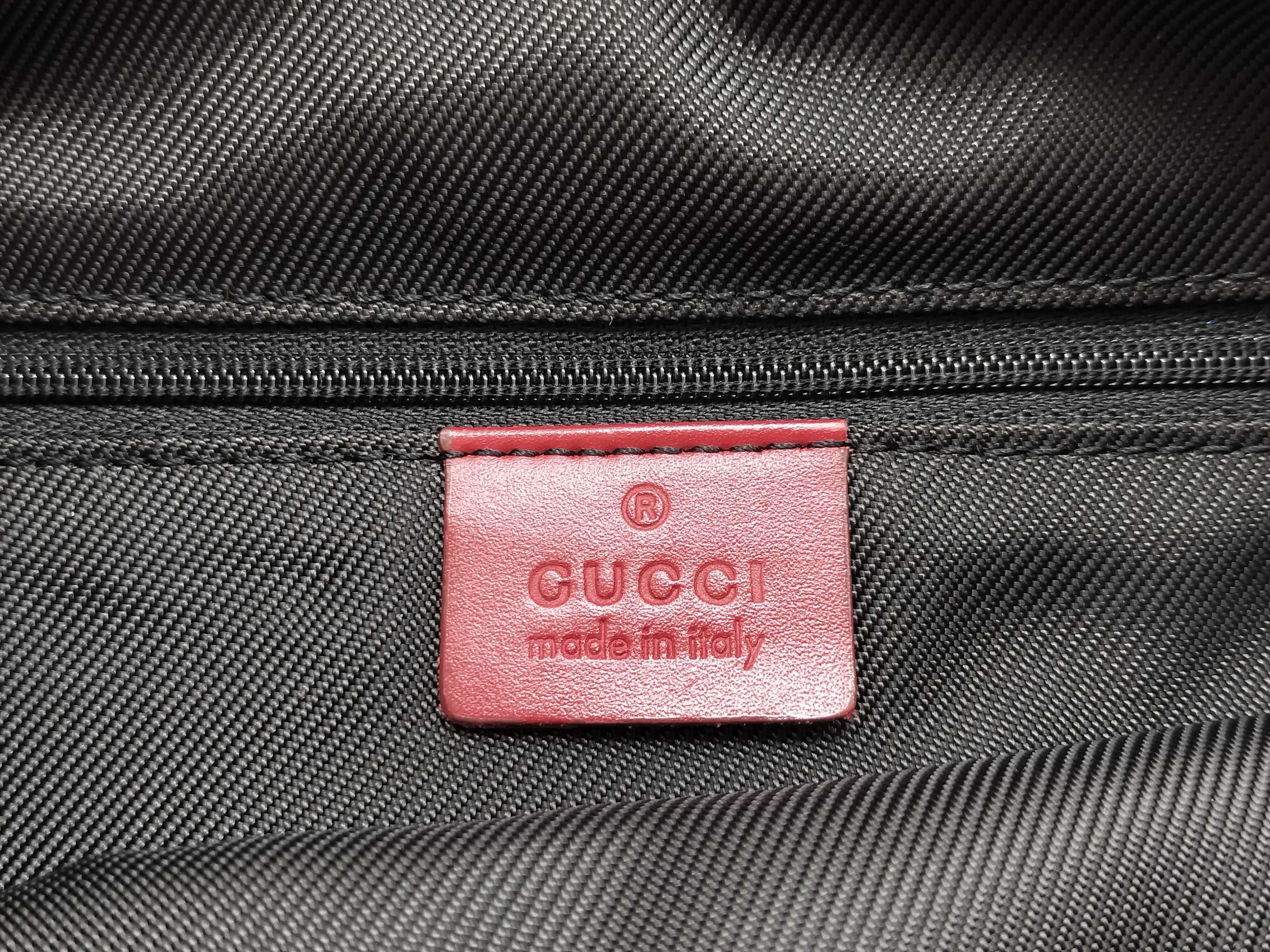 GG Canvas Gucci Handbag Red Tote Bag — view 12