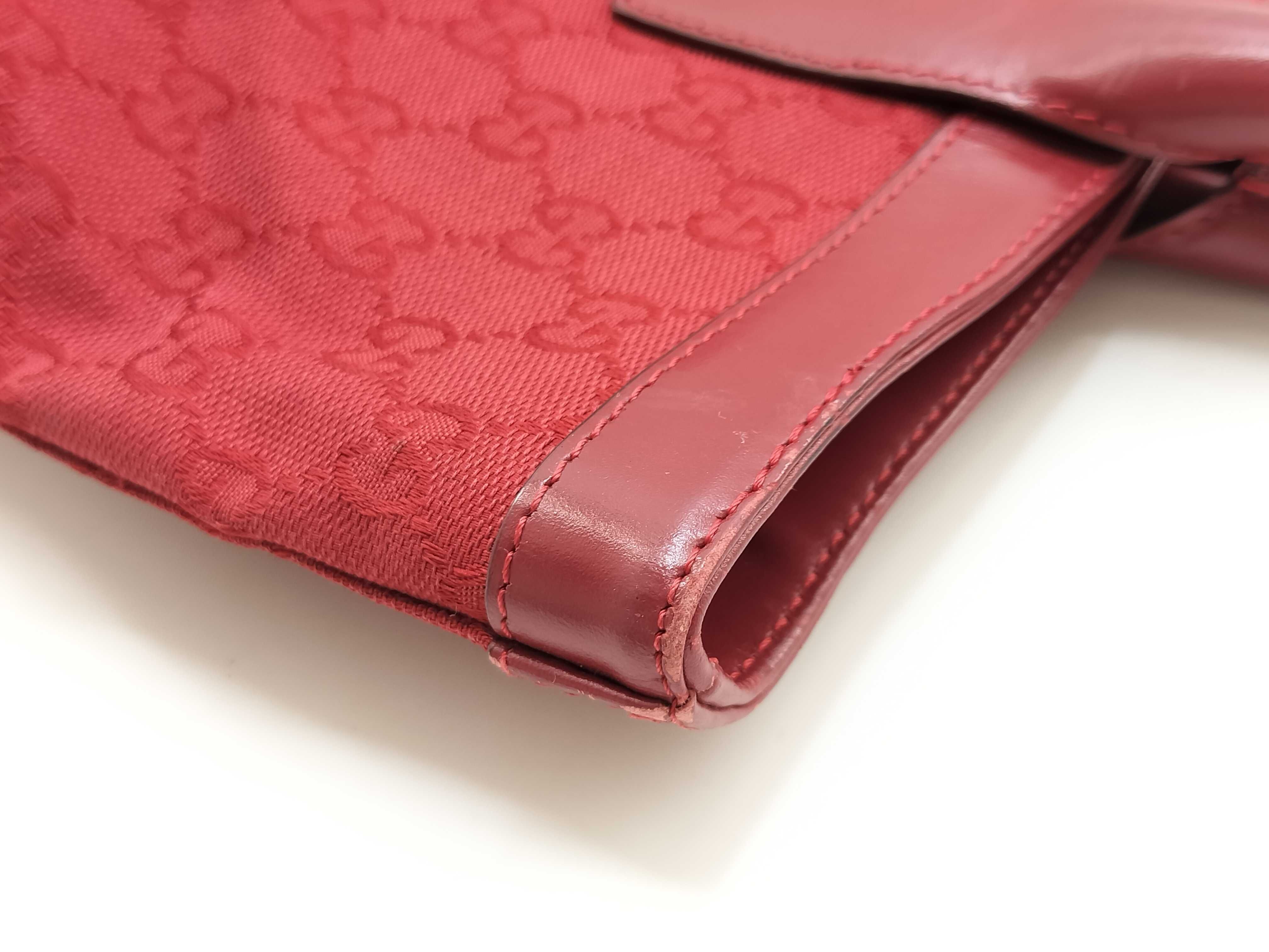 GG Canvas Gucci Handbag Red Tote Bag — view 7