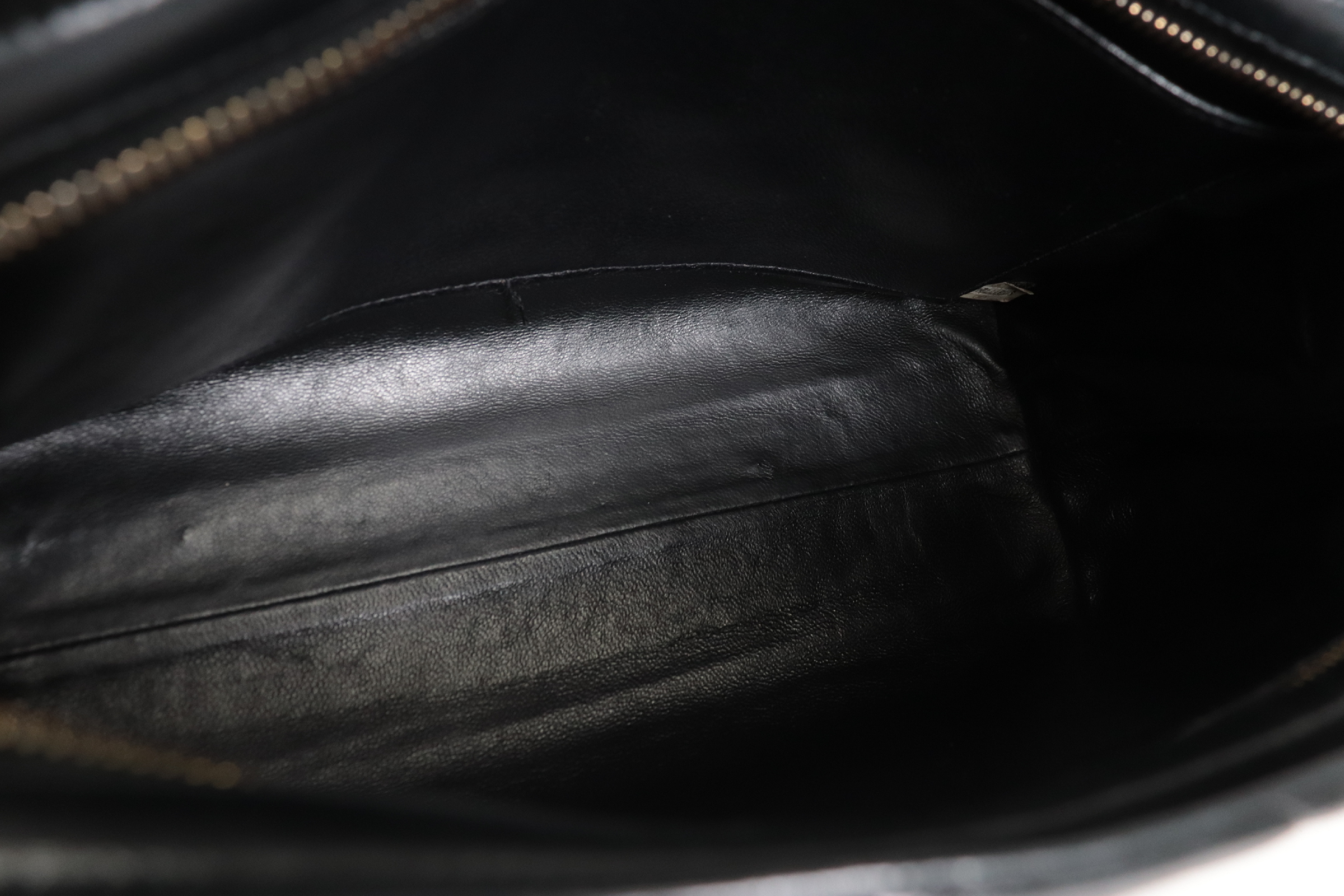 Matelassé Lambskin Chain Tote Bag — view 9