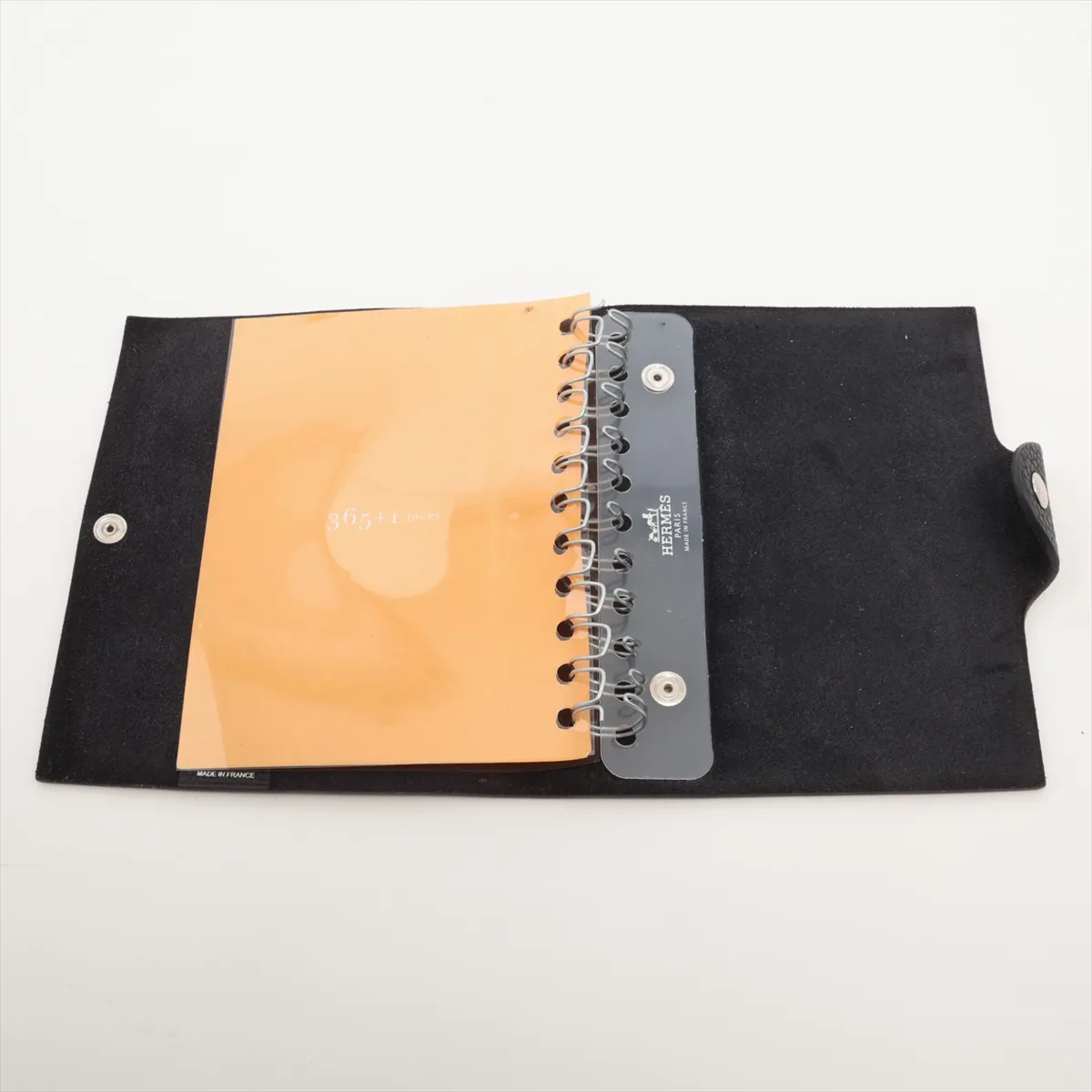Ulysses PM Taurillon Clemence Notebook Cover, Black, Silver Hardware, D: 2019 — view 5