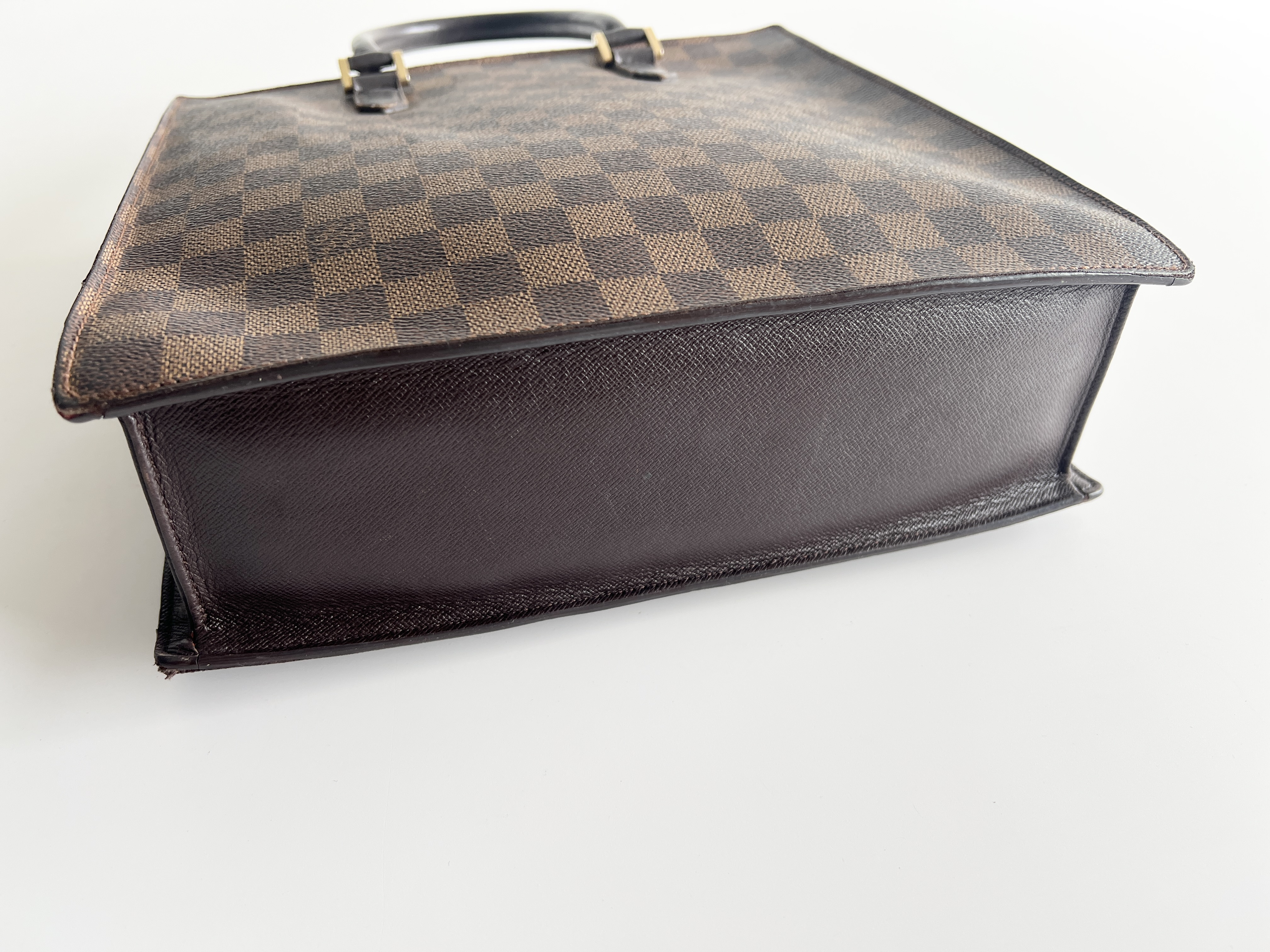 Damier Venice PM Leather Handbag Tote Bag — view 12