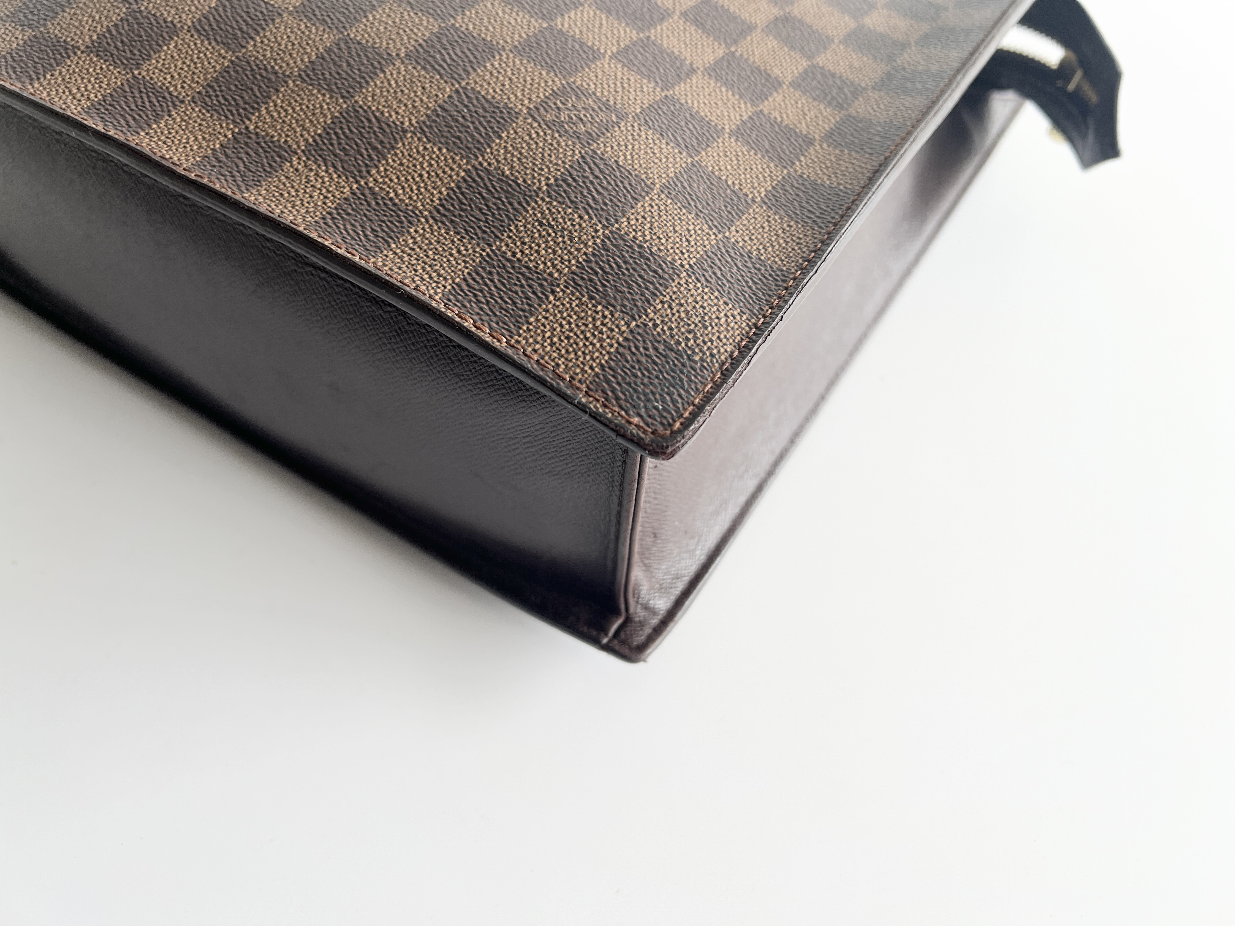 Damier Venice PM Leather Handbag Tote Bag — view 9