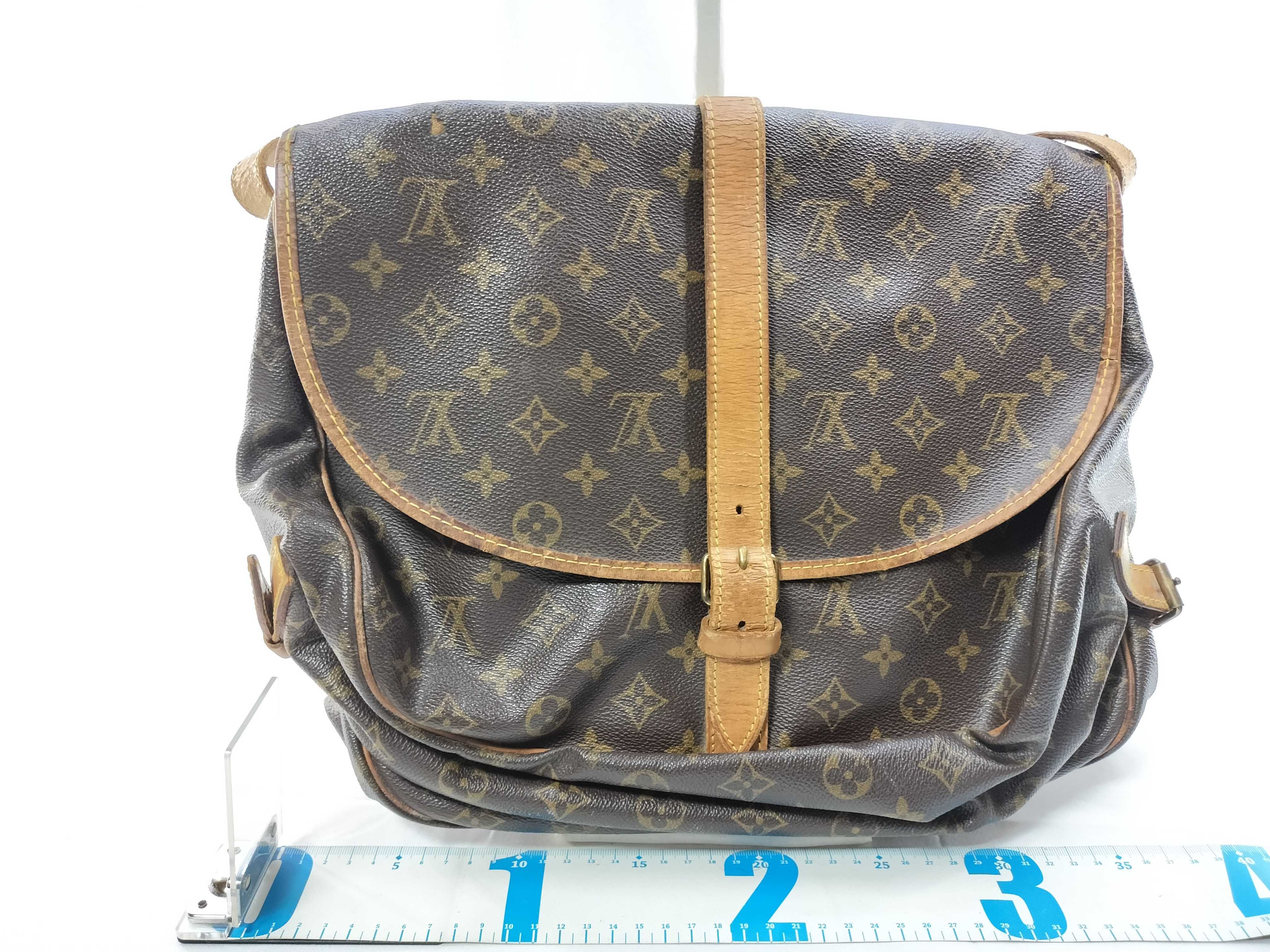 Monogram M42254 Saumur 35 Shoulder Bag — view 2