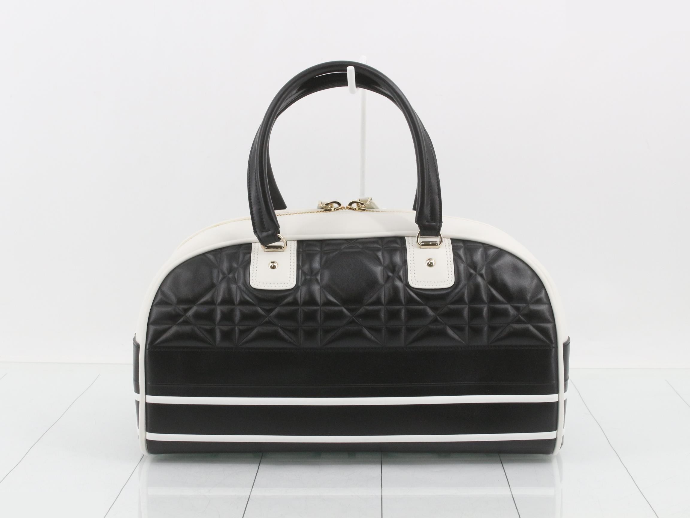Vibe Bowling Bag Leather 2-Way Handbag — view 2