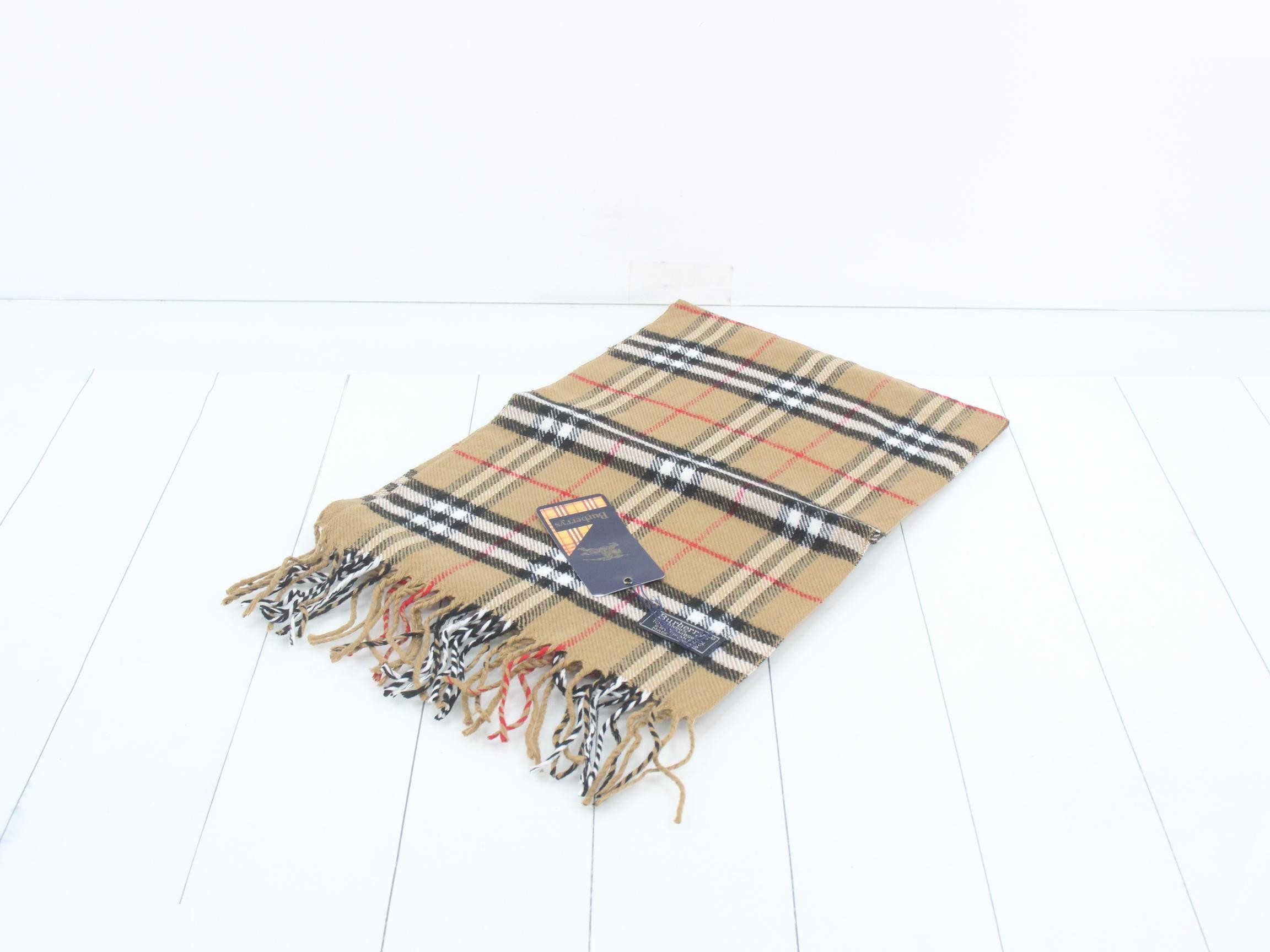 Nova Check Scarf - Brown