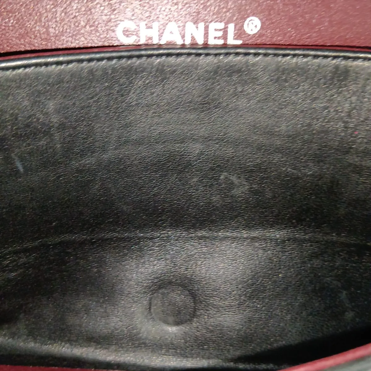 [Individually packaged] Chanel Matelassé 25 Lambskin Double Flap Double Chain Bag, Black with Silver Hardware, 16314028, Serial Number 16, A01112 — view 10