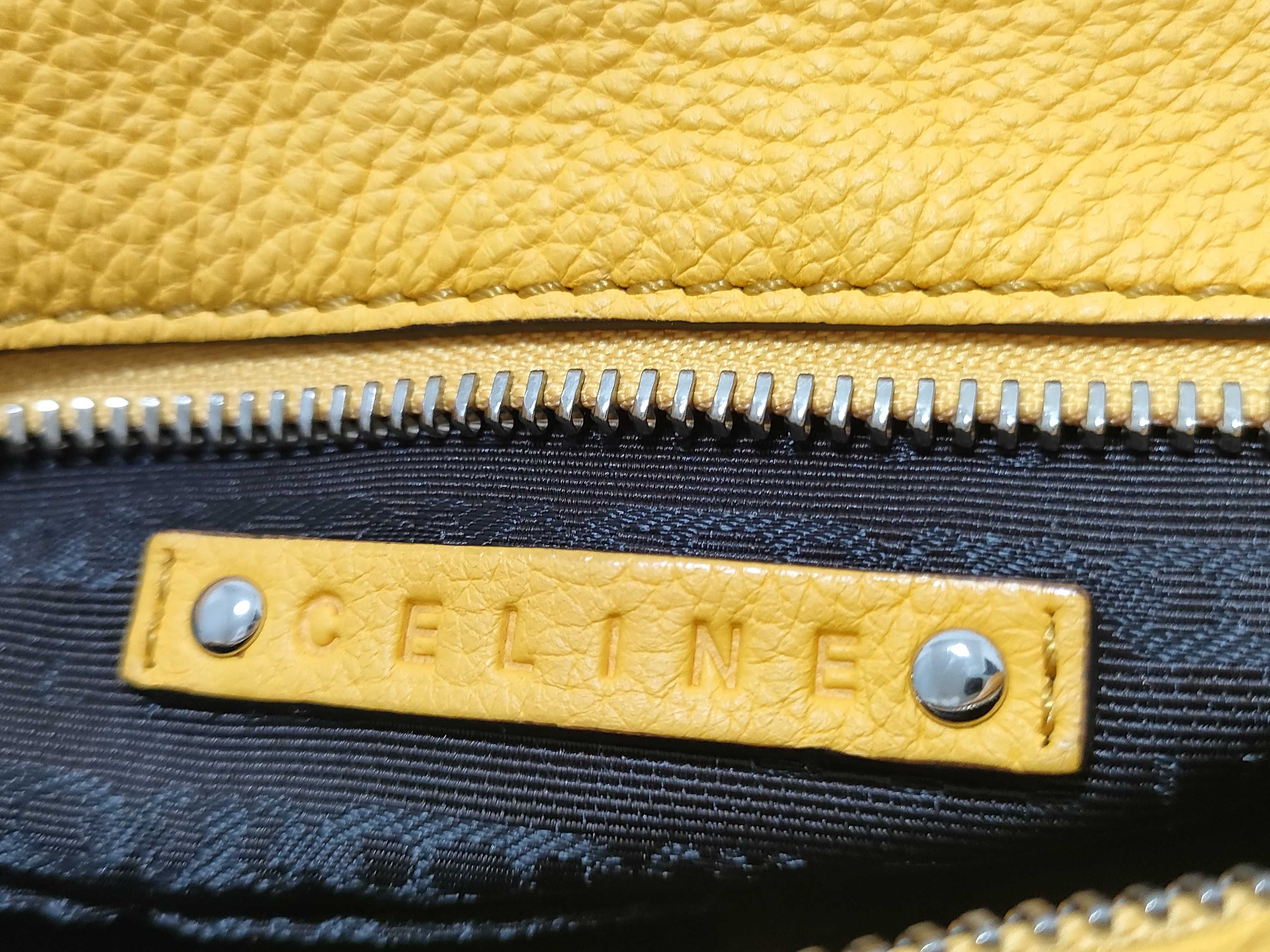 Bittersweet Leather Yellow Shoulder Bag — view 12