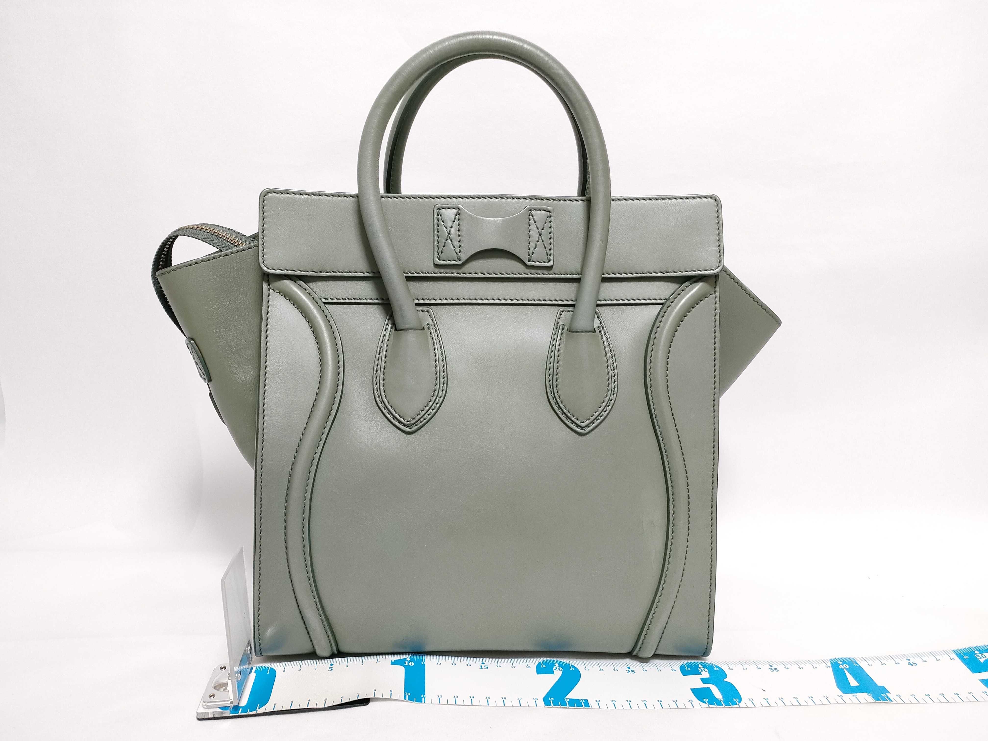 Luggage Mini Shopper Green Handbag — view 2