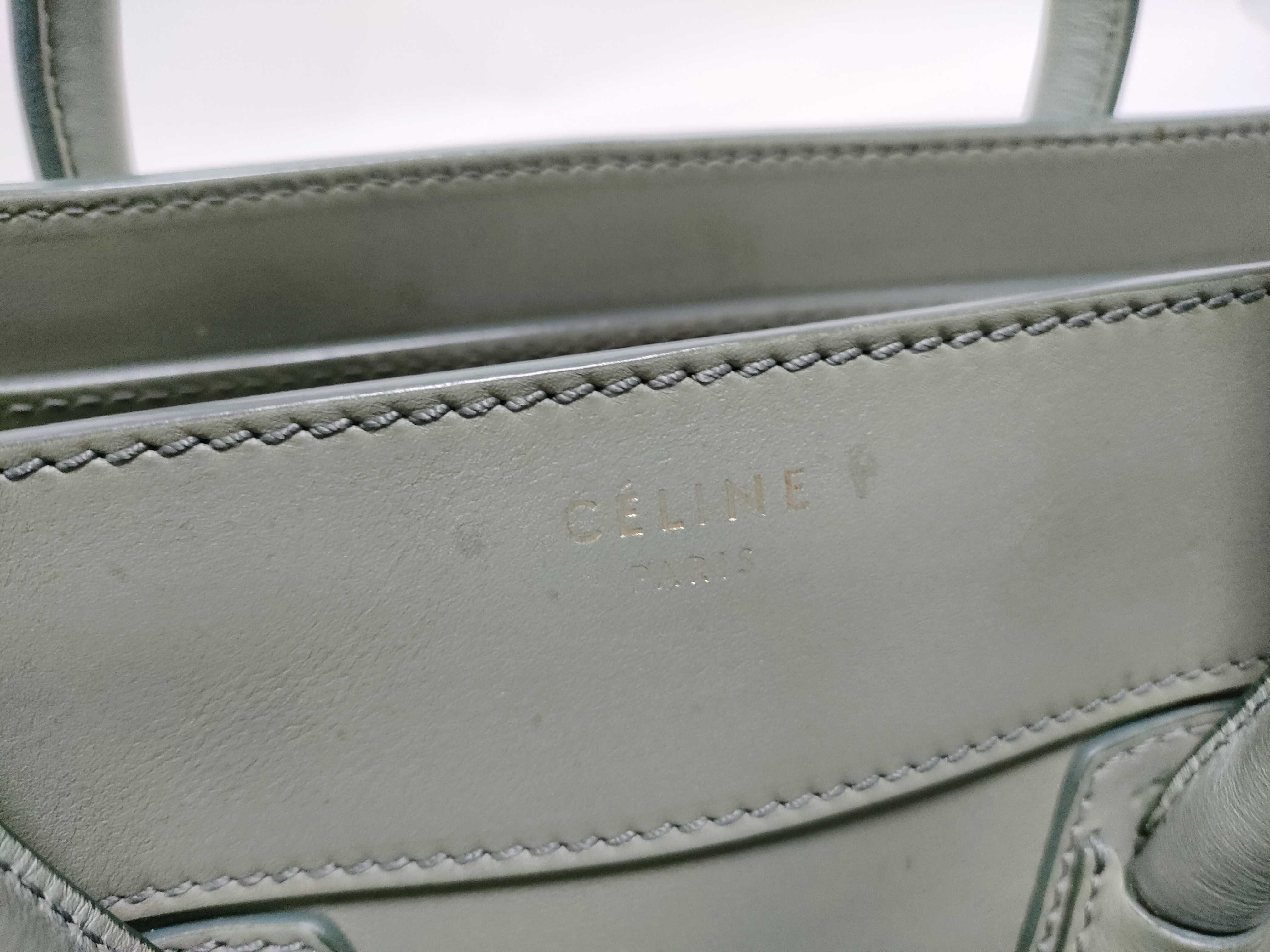 Luggage Mini Shopper Green Handbag — view 14