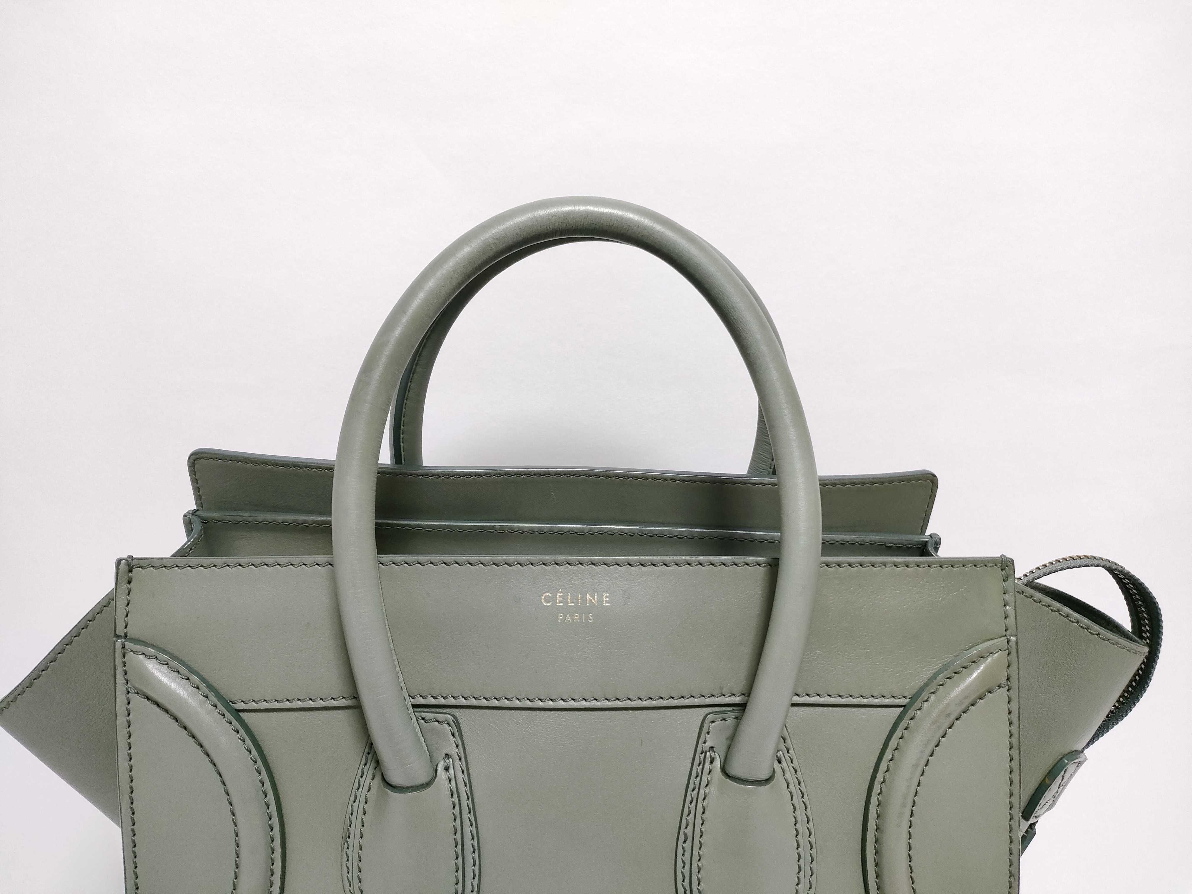Luggage Mini Shopper Green Handbag — view 3