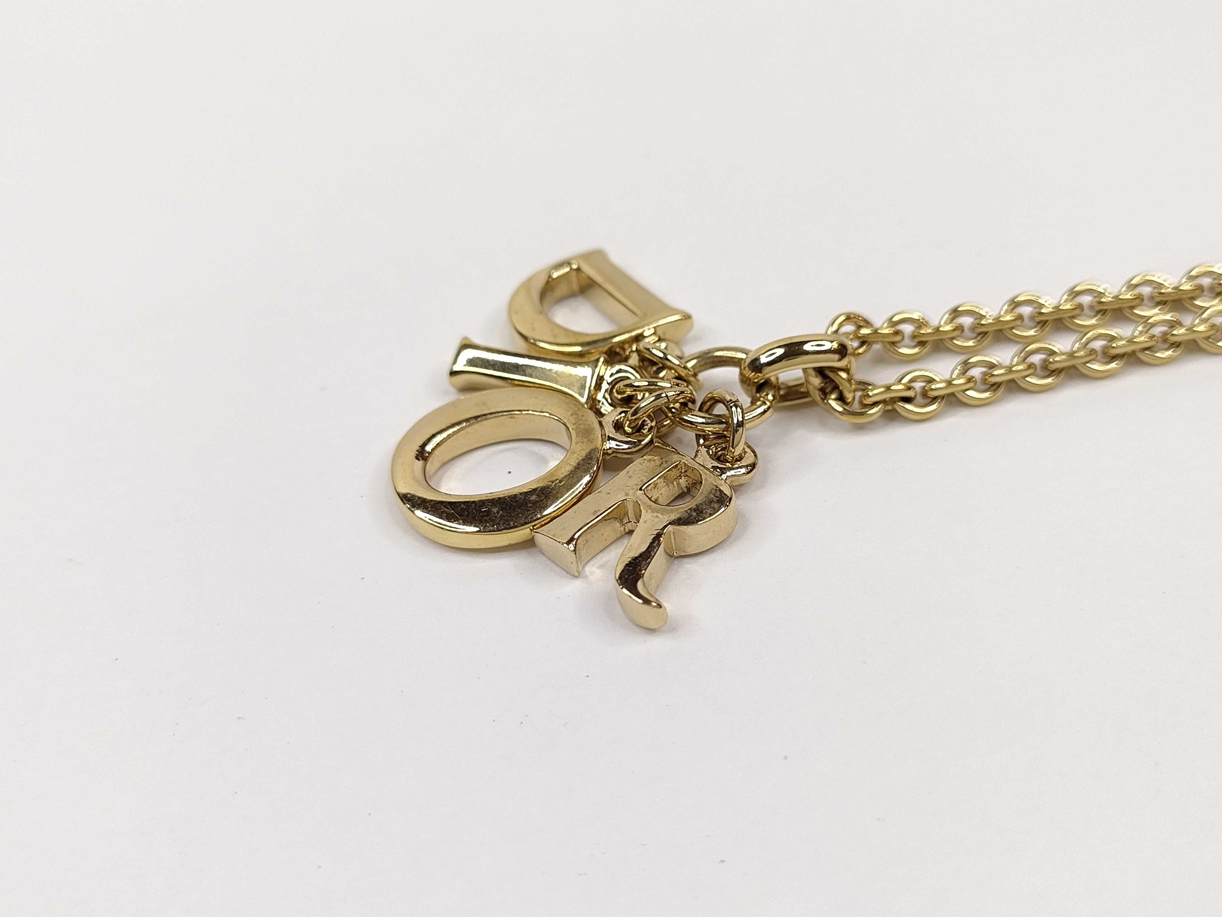 logo necklace, excellent condition. — view 2