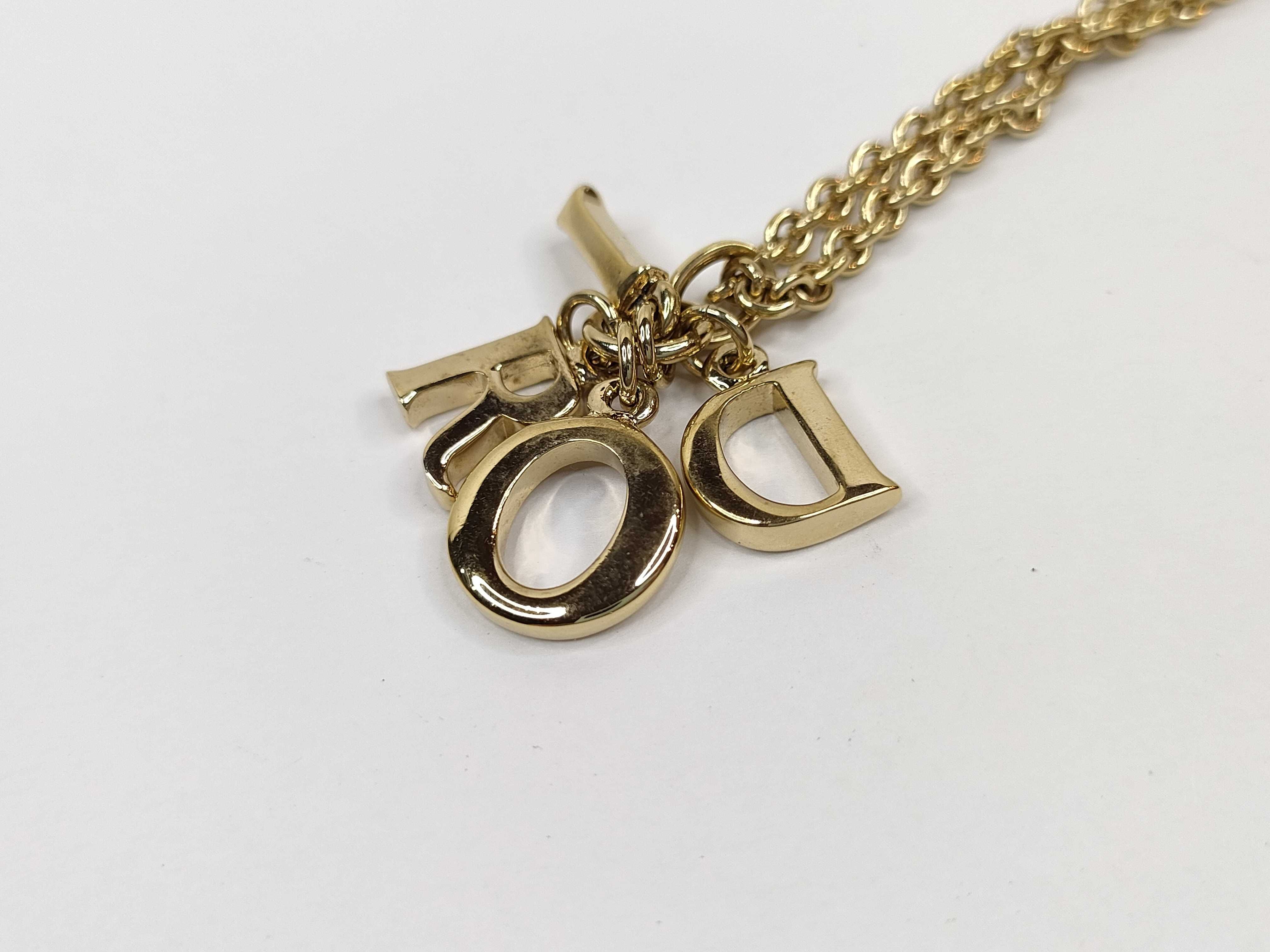 logo necklace, excellent condition. — view 3