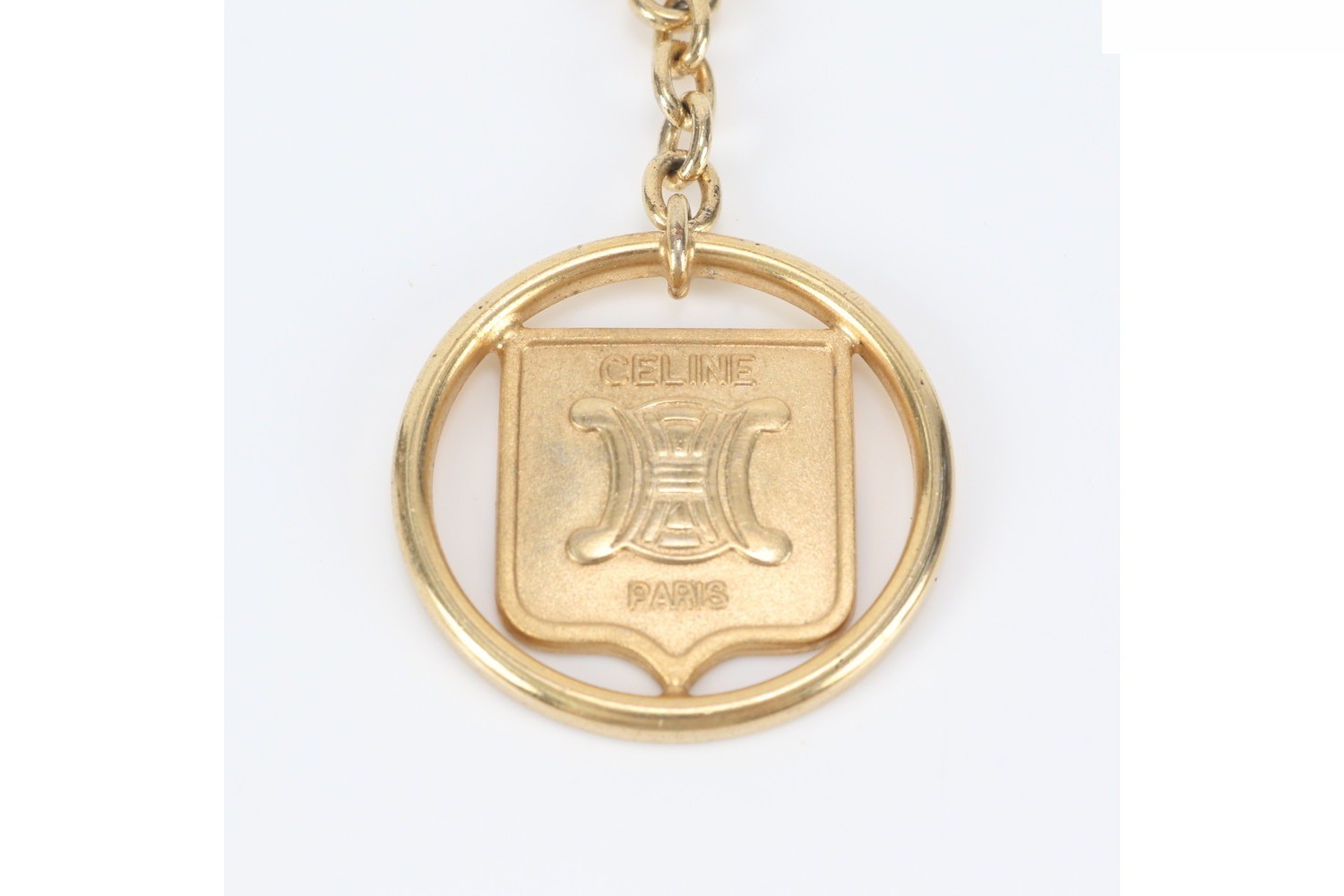 Triomphe Keychain Keyring Gold Accessory — view 4