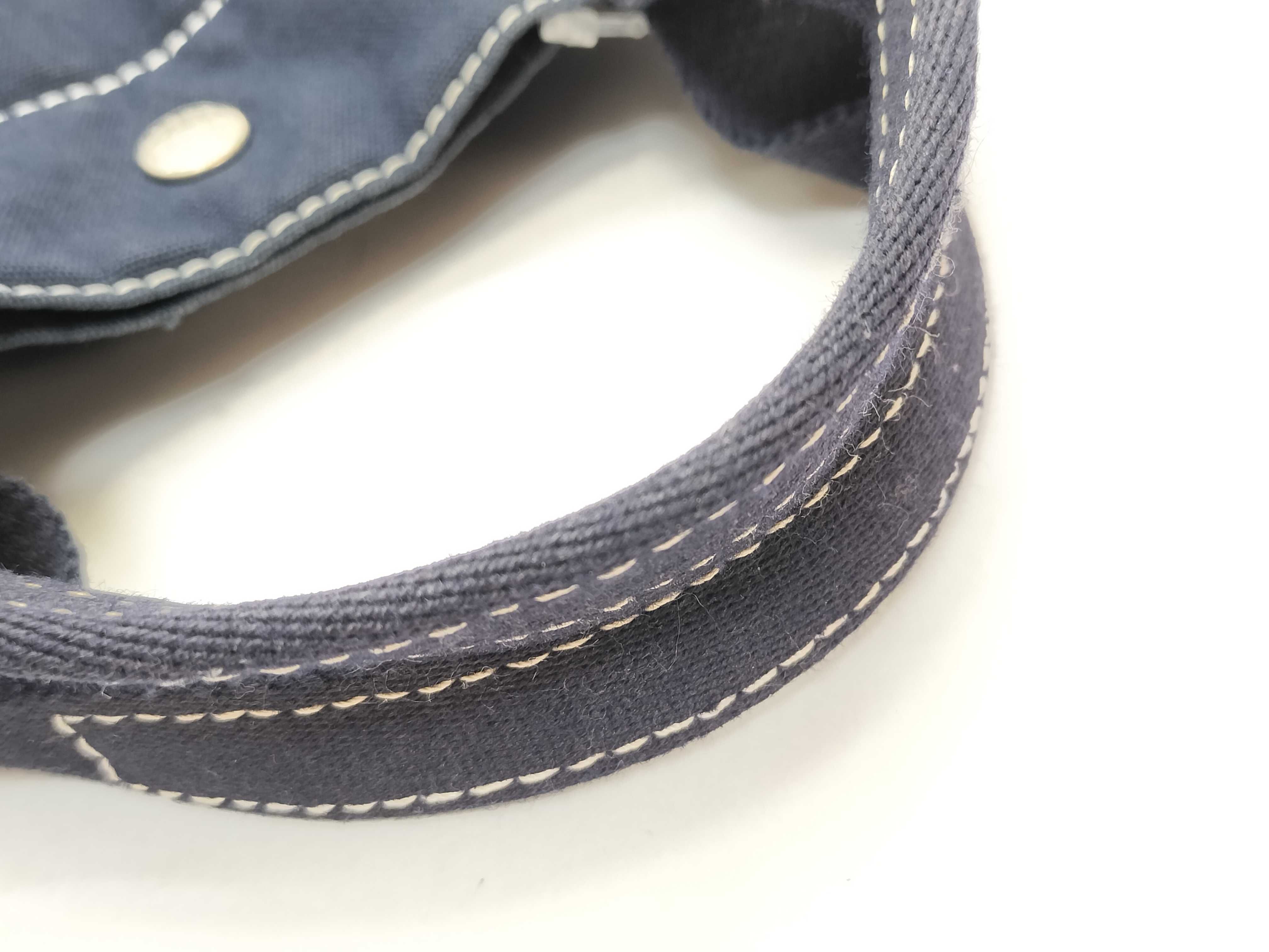 Deauville MM Navy Tote Bag — view 6