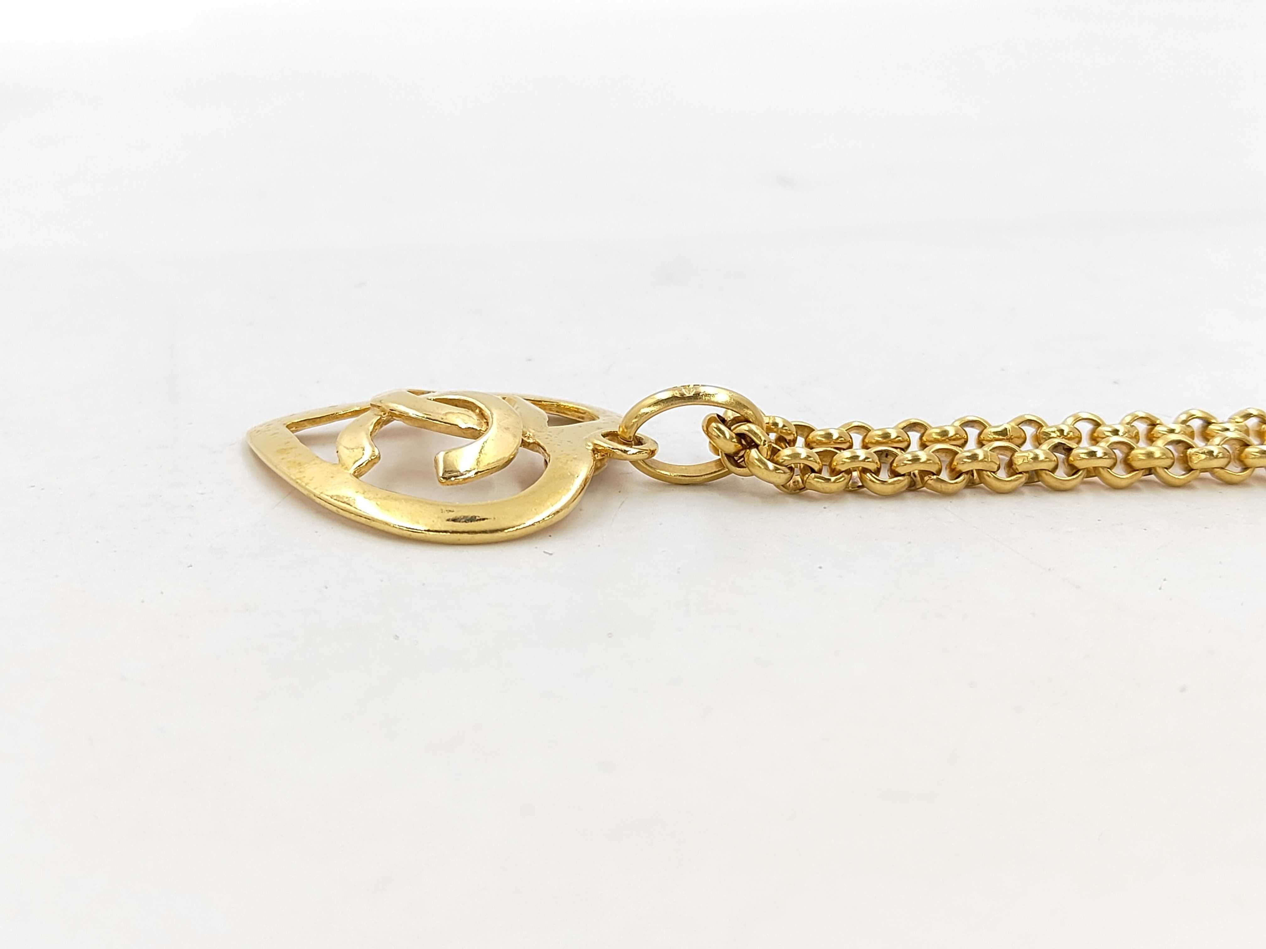 Coco Mark Heart Necklace 95P Accessories: Box, Necklace — view 2