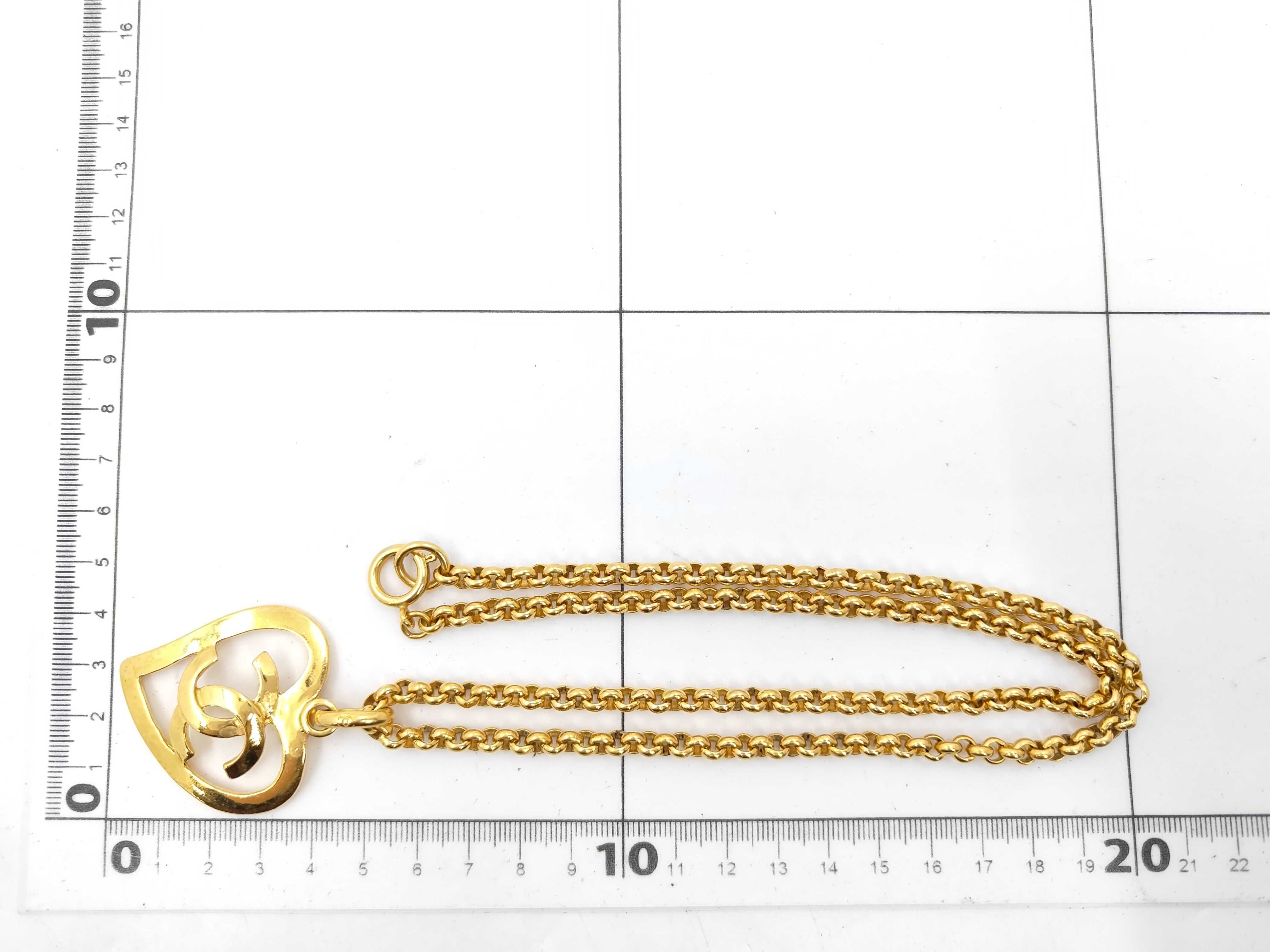 Coco Mark Heart Necklace 95P Accessories: Box, Necklace — view 6