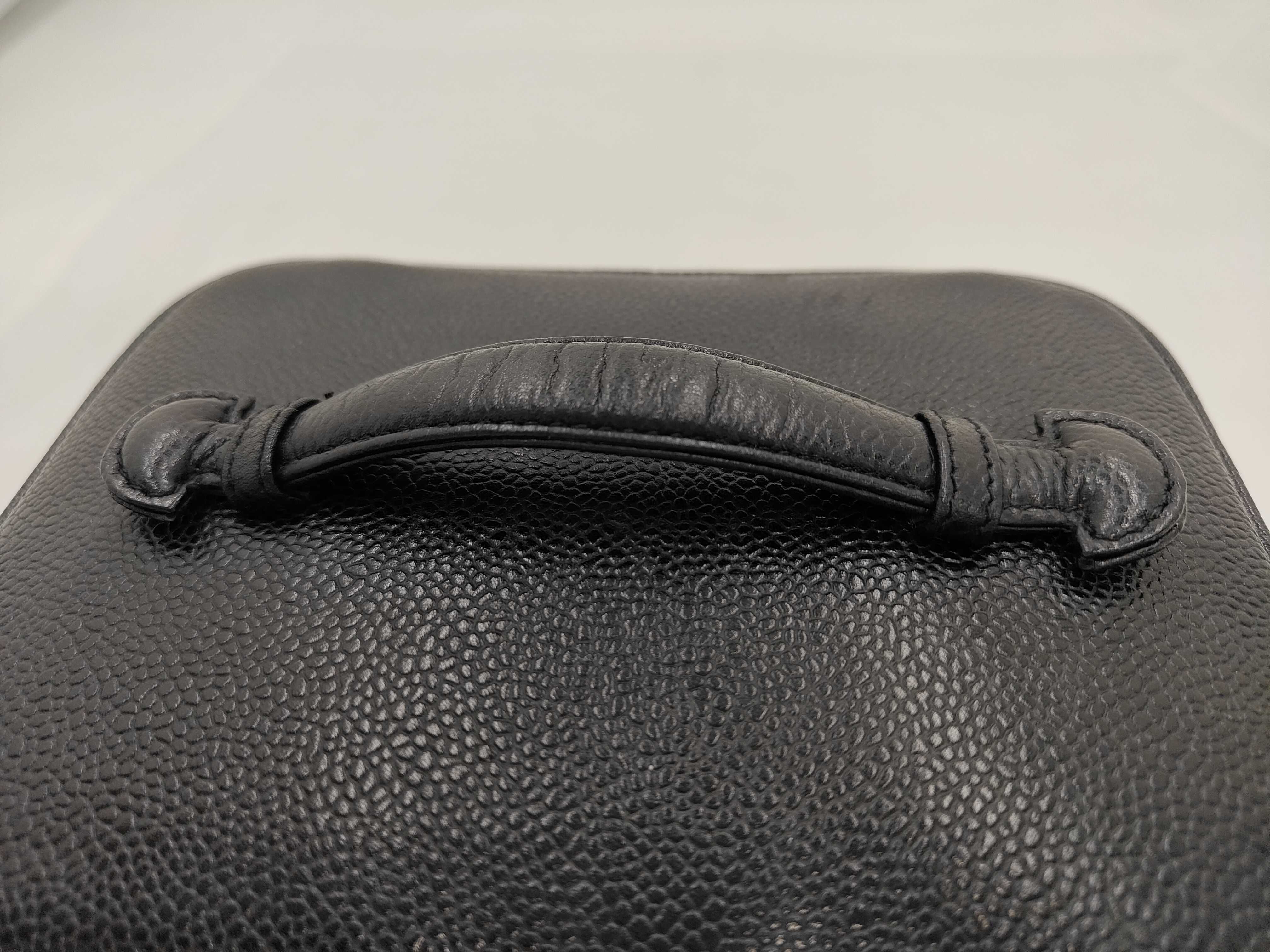 Vanity Caviar Skin Black Gold Hardware 3129942 Vanity Bag — view 5