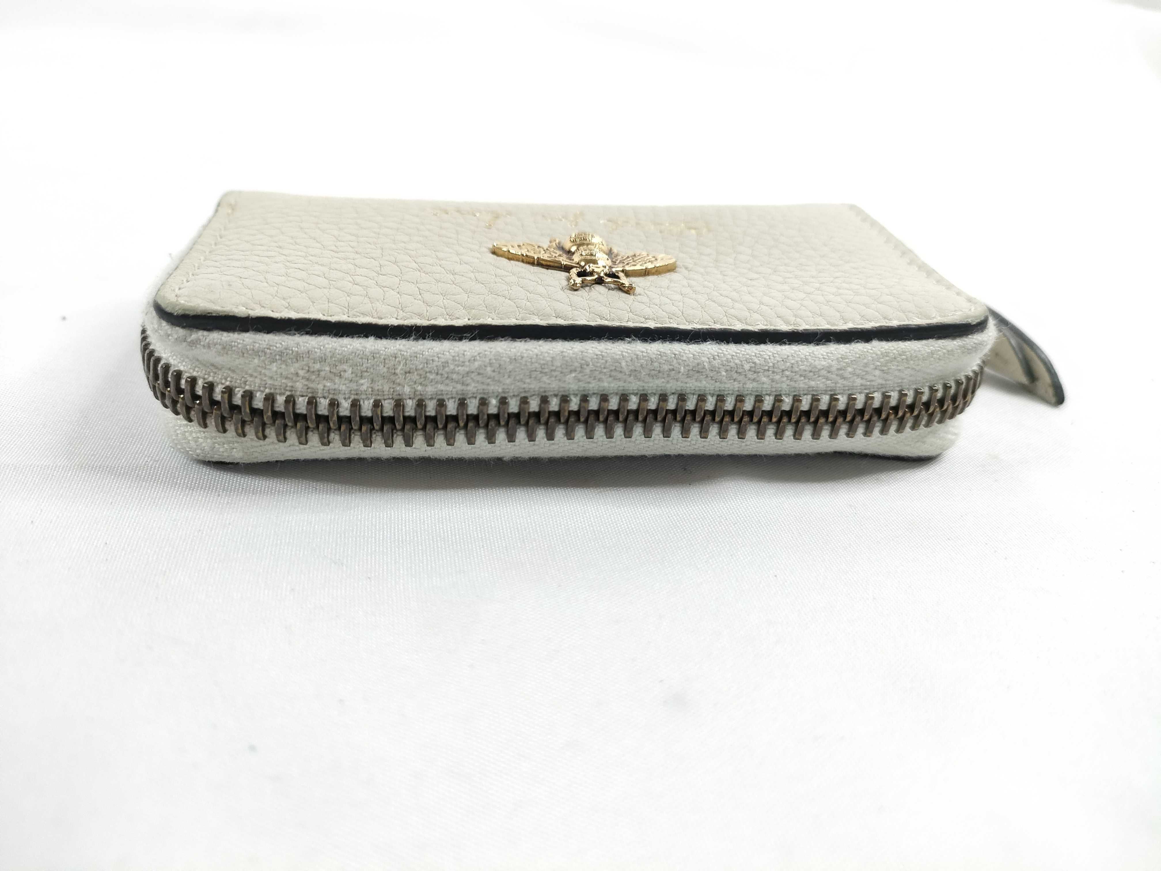 Animalier Bee Leather Coin Case with Key Ring Coin Case — view 6