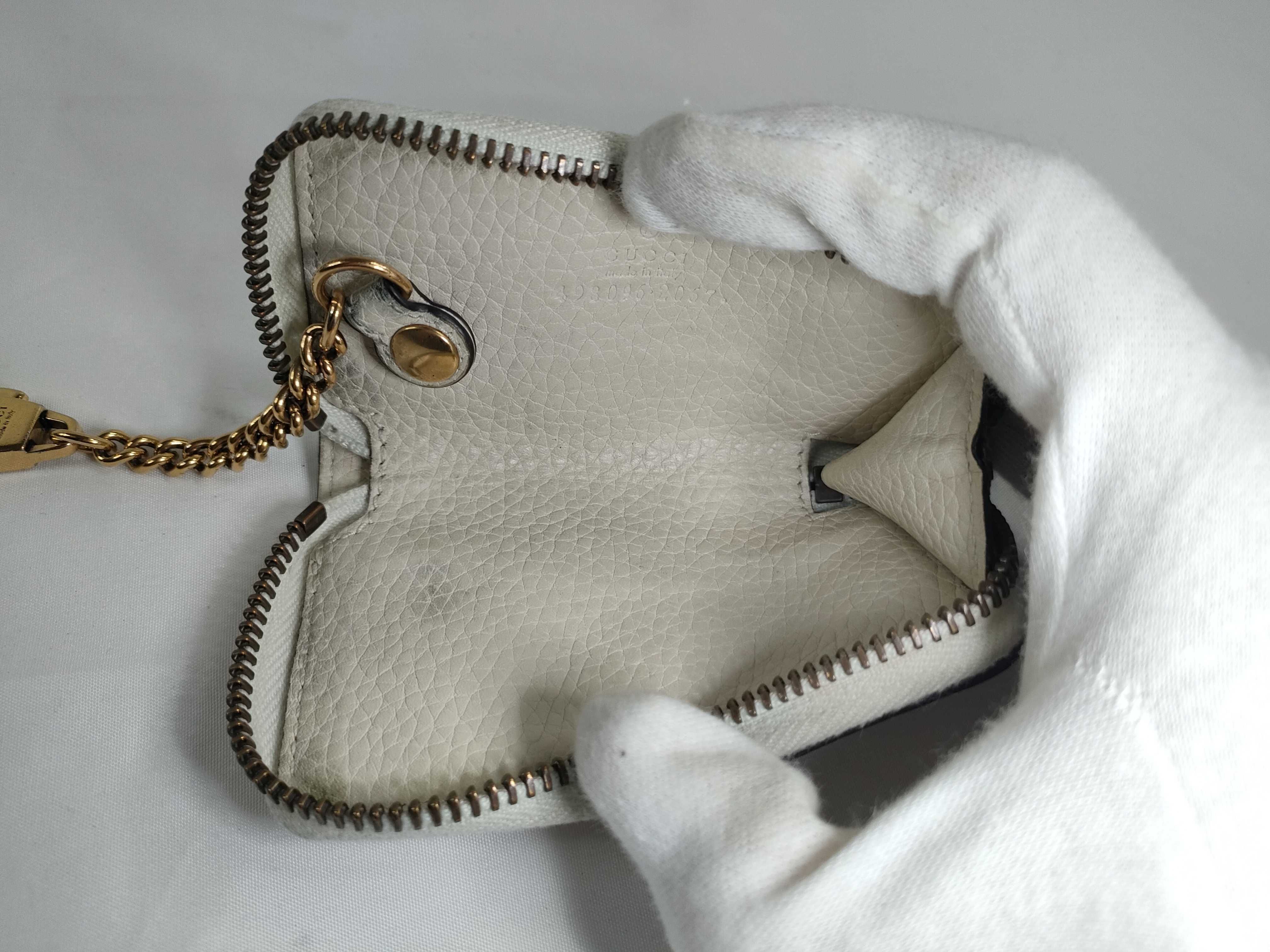 Animalier Bee Leather Coin Case with Key Ring Coin Case — view 10
