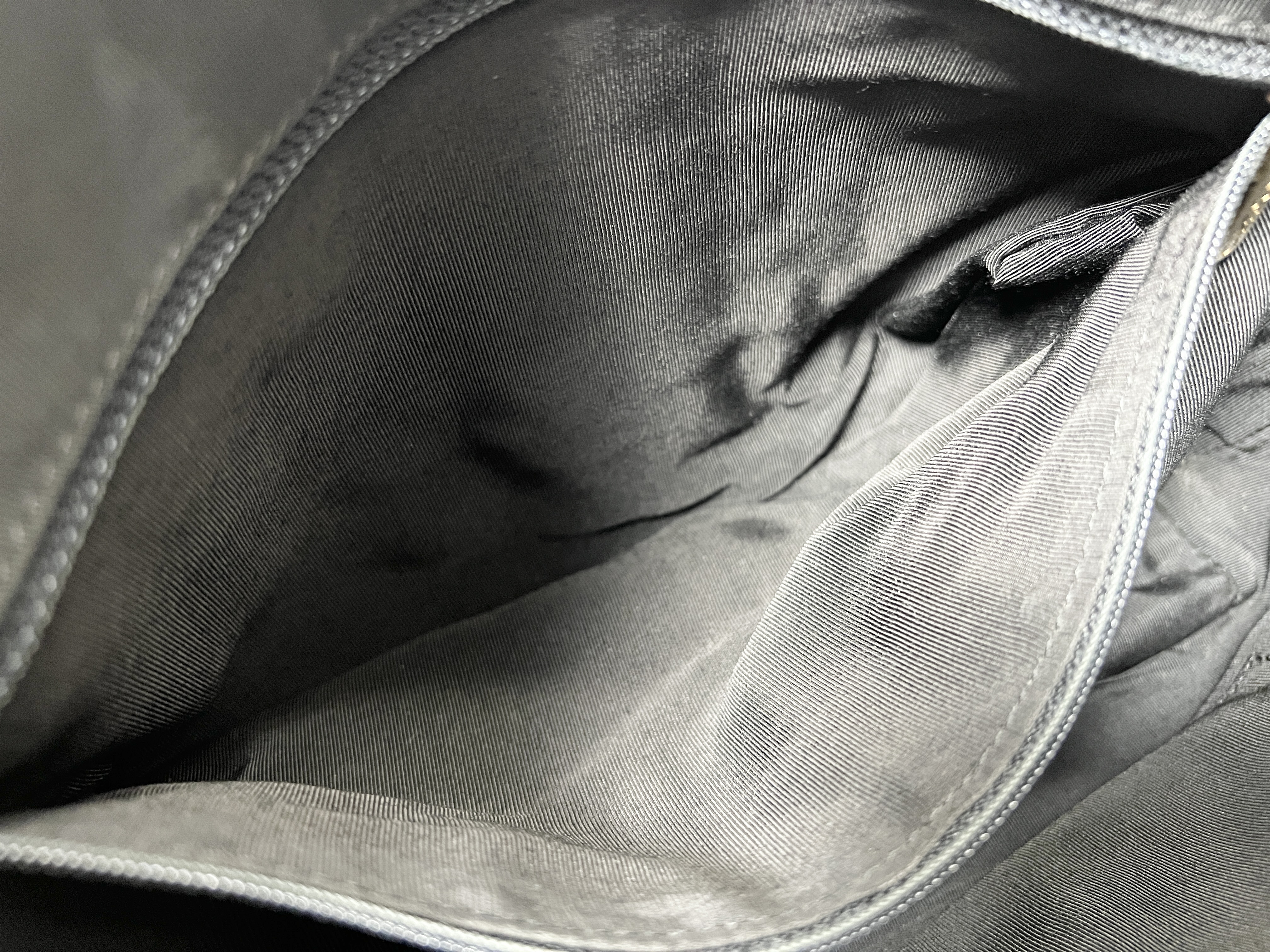 Chocolate Bar Coco Mark Logo Lambskin Leather Shoulder Bag (Serial Number 6) — view 8