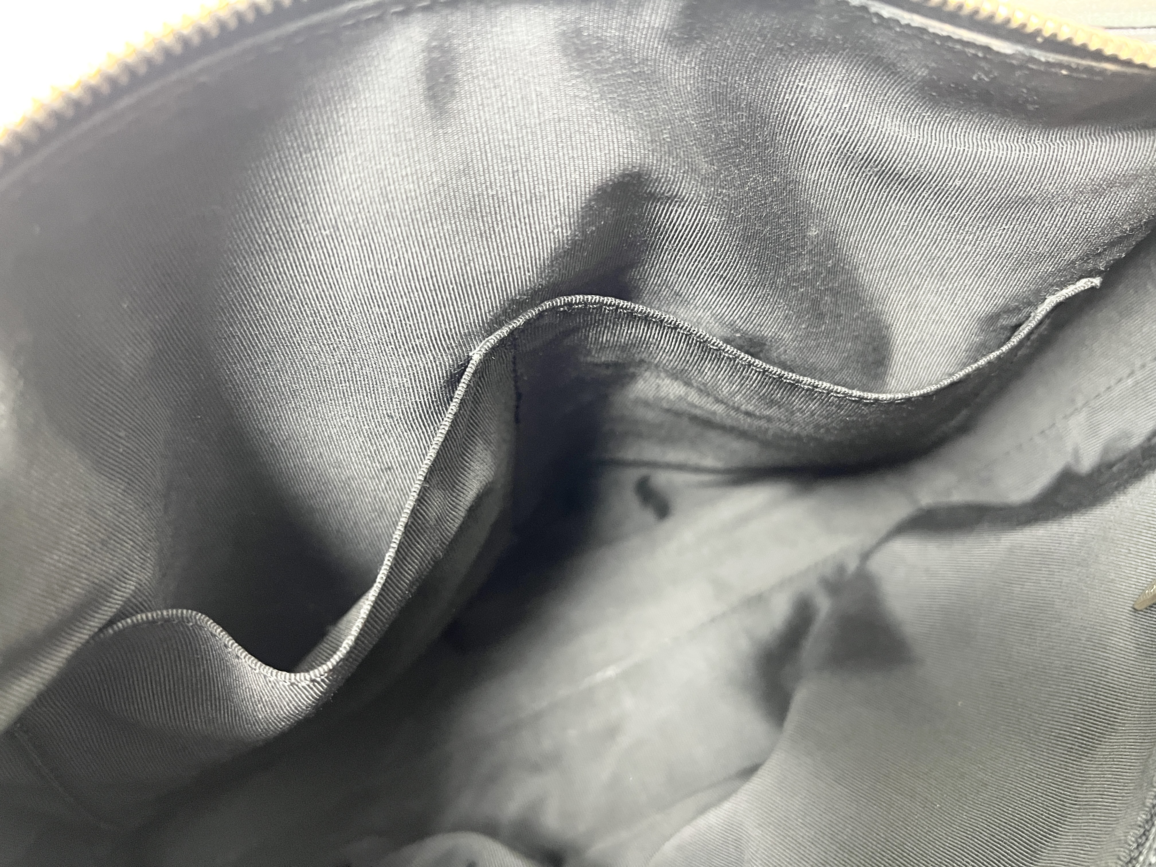 Chocolate Bar Coco Mark Logo Lambskin Leather Shoulder Bag (Serial Number 6) — view 10