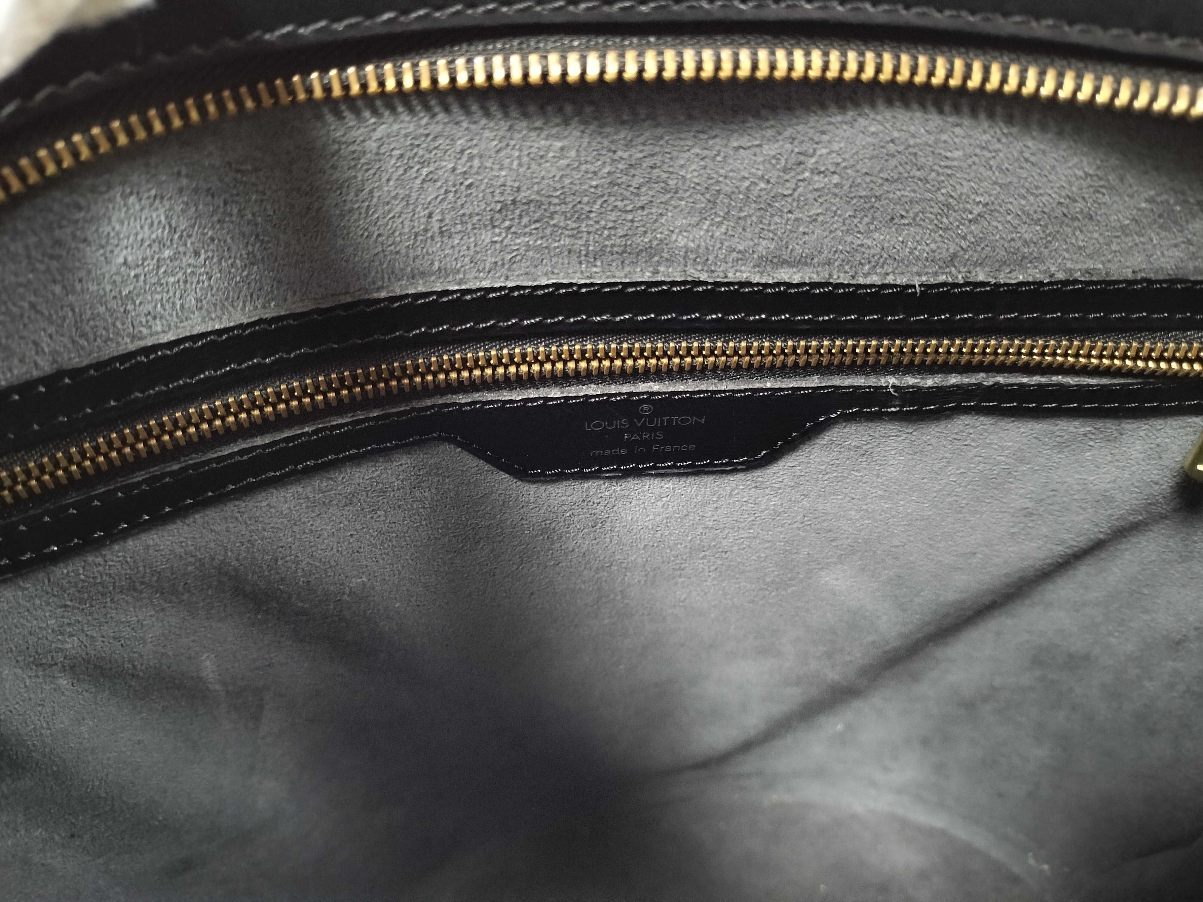 Epi Saint Jacques Tote Bag, Black — view 12