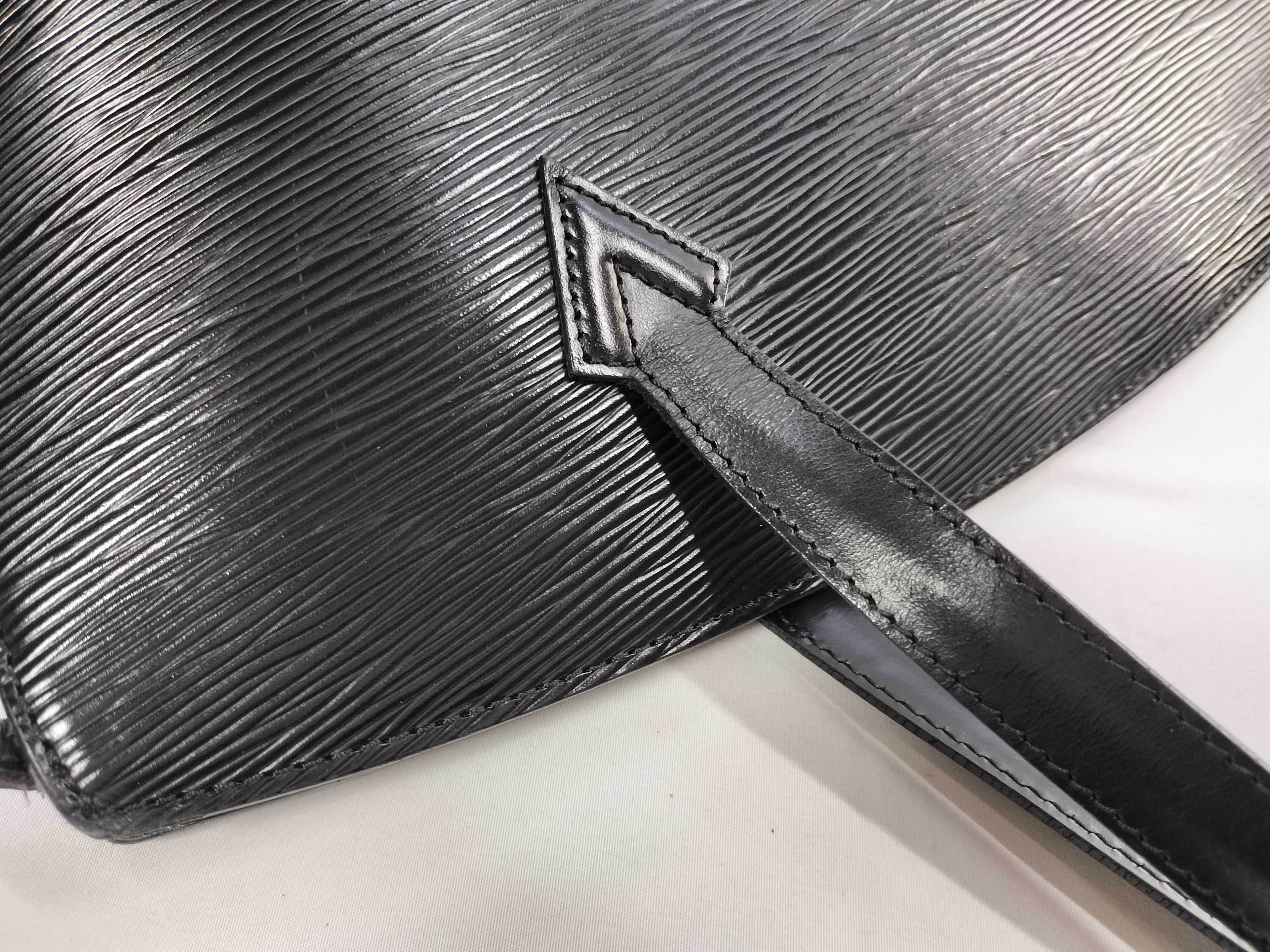 Epi Saint Jacques Tote Bag, Black — view 5