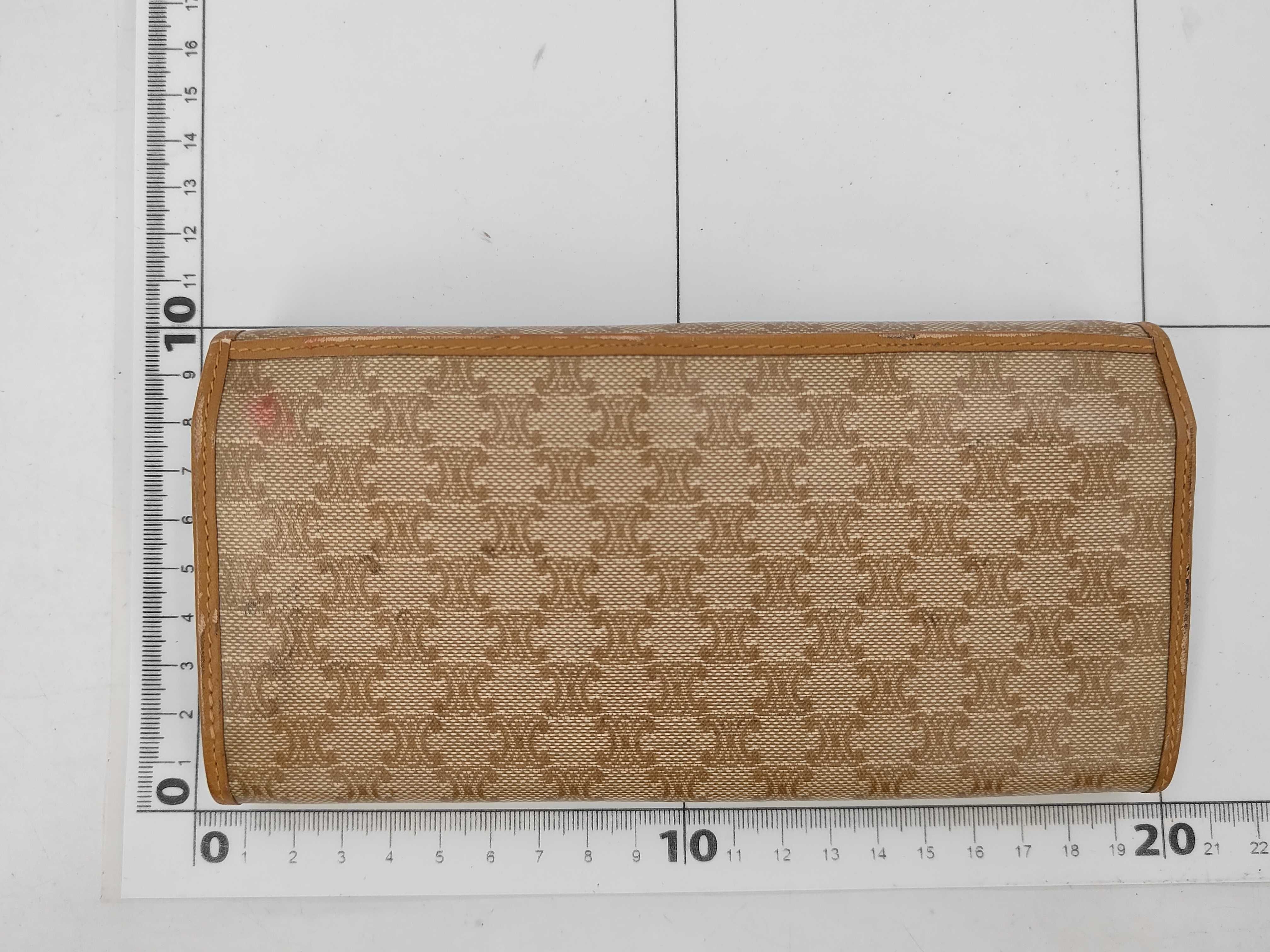 Macadam Long Wallet, PVC, Brown — view 2