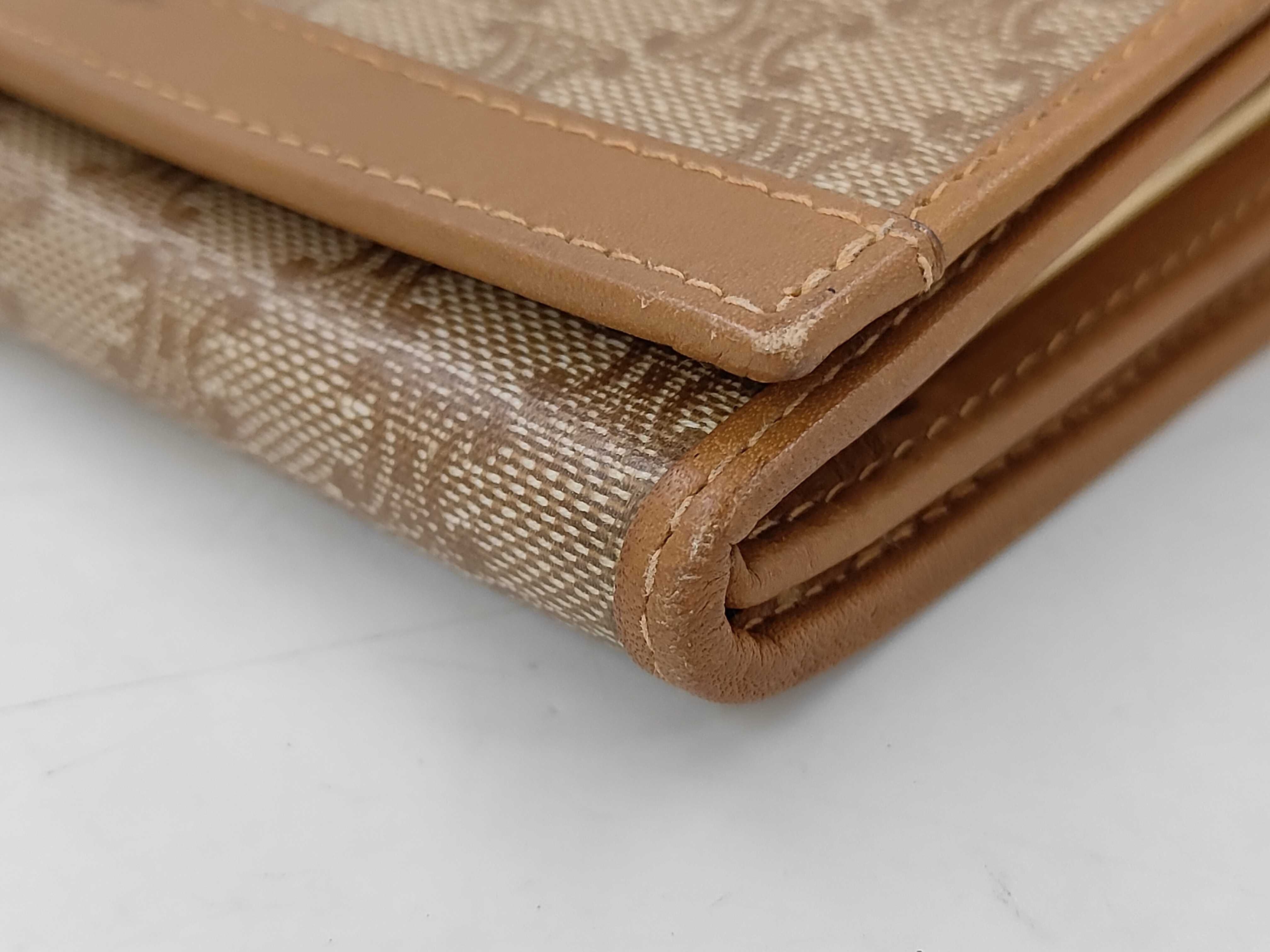 Macadam Long Wallet, PVC, Brown — view 3