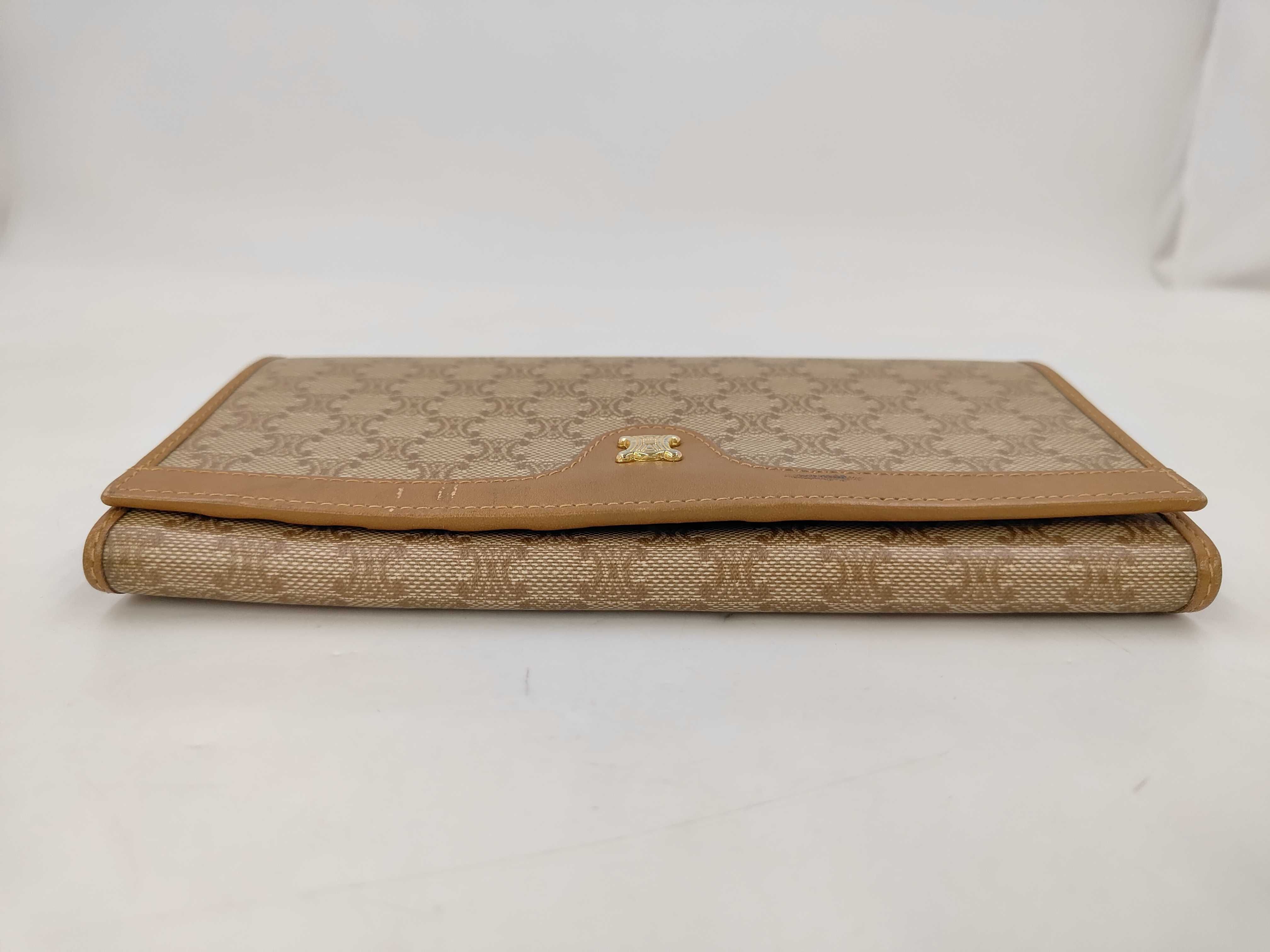 Macadam Long Wallet, PVC, Brown — view 4