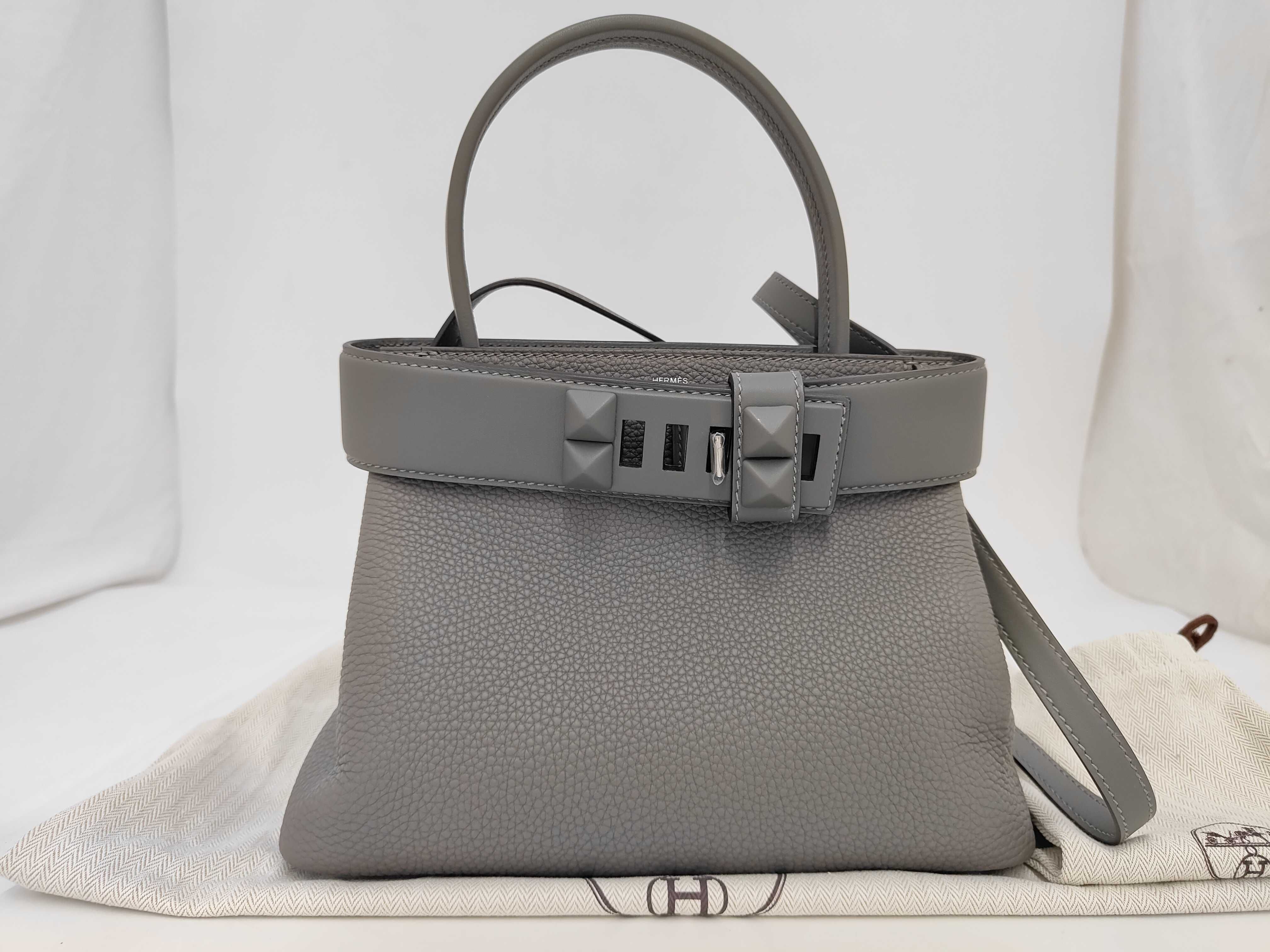 Medor Togo Grimeyer Handbag with W stamp and S hardware, includes dust bag.