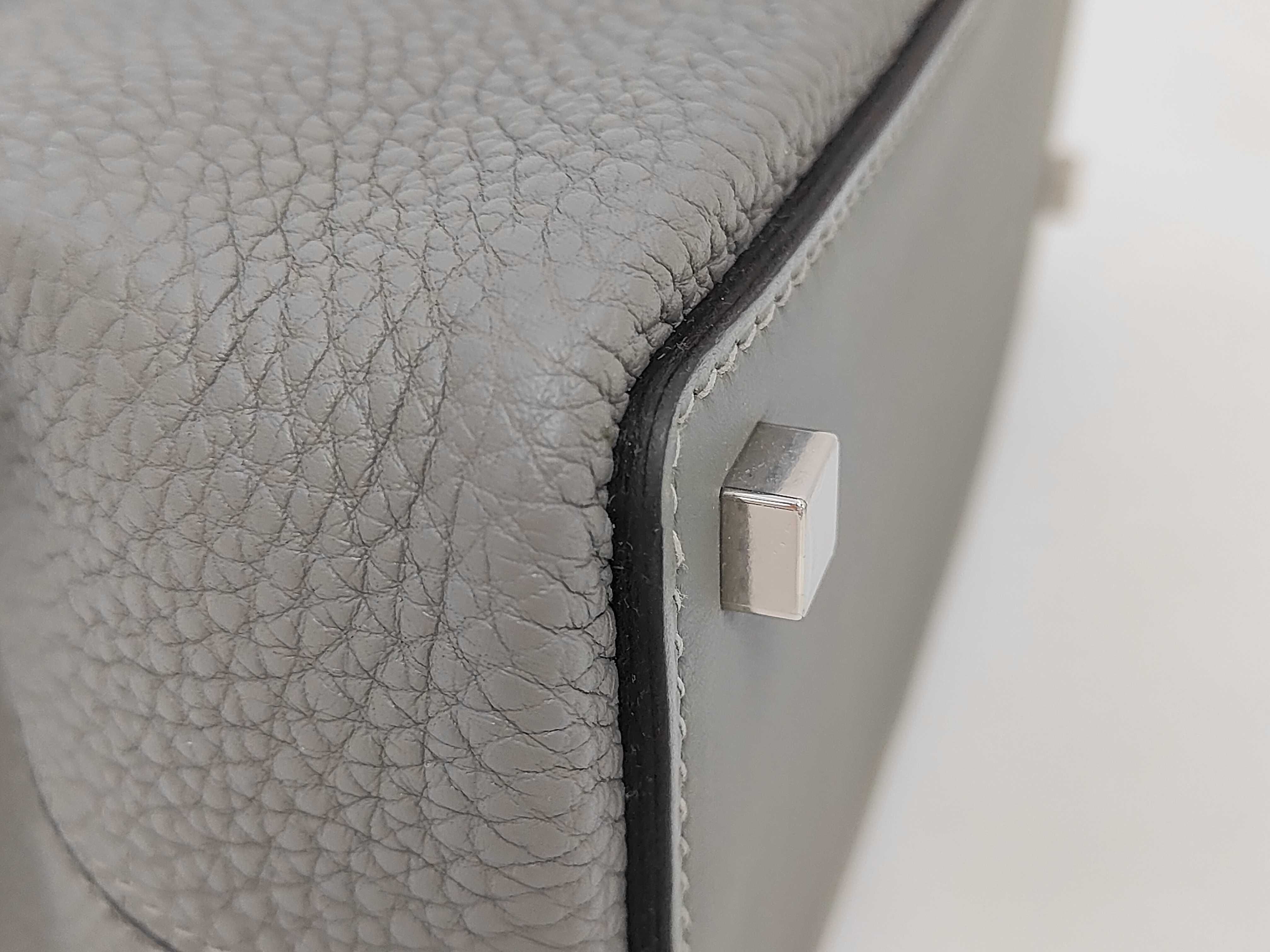 Medor Togo Grimeyer Handbag with W stamp and S hardware, includes dust bag. — view 4