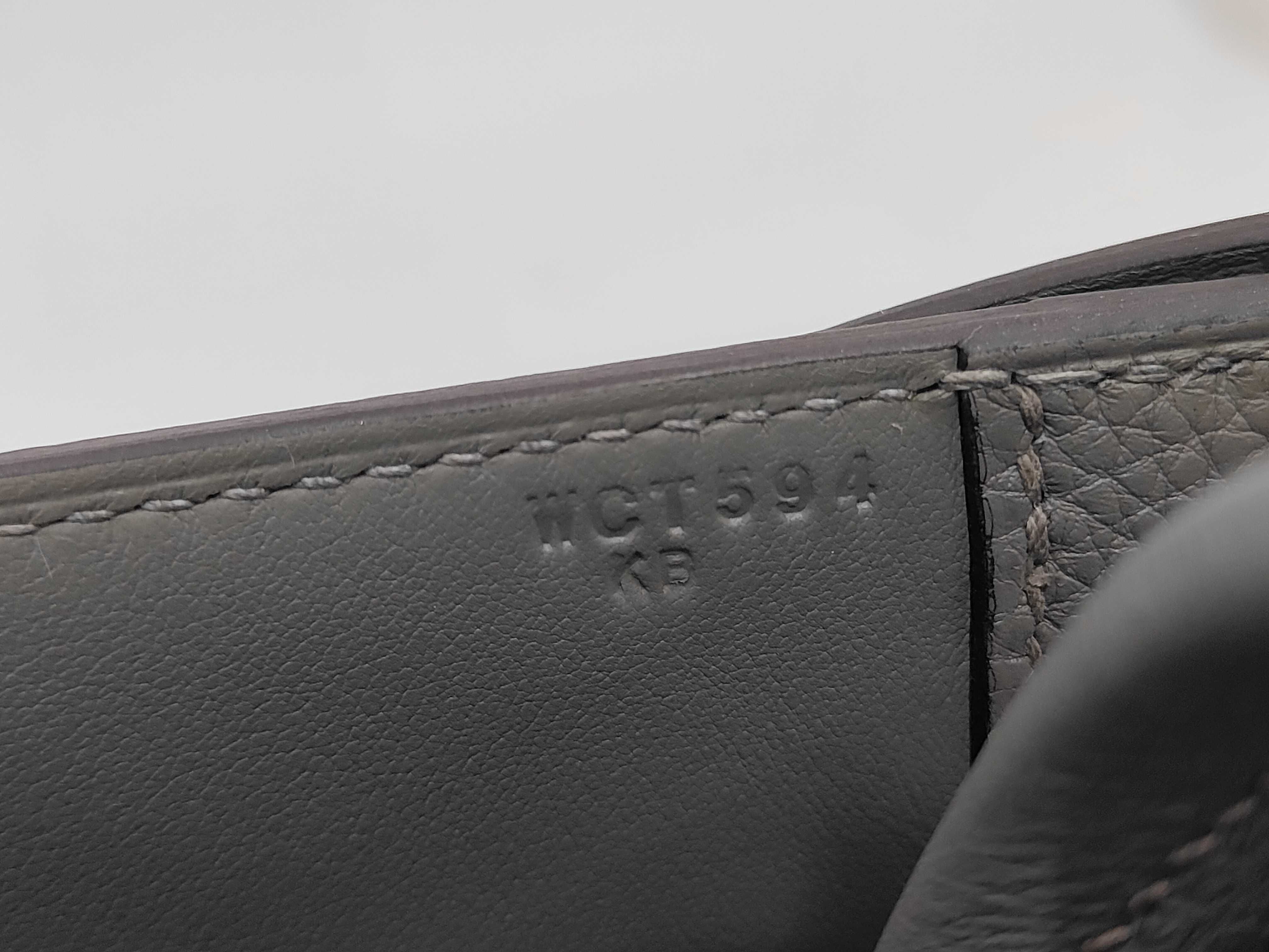 Medor Togo Grimeyer Handbag with W stamp and S hardware, includes dust bag. — view 9
