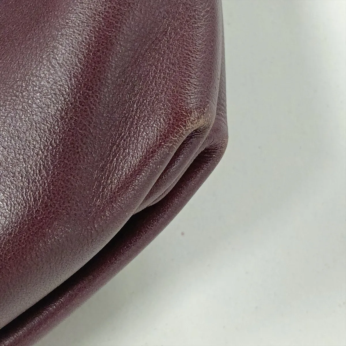 Mini The Valve Leather Shoulder Bag, Purple — view 10
