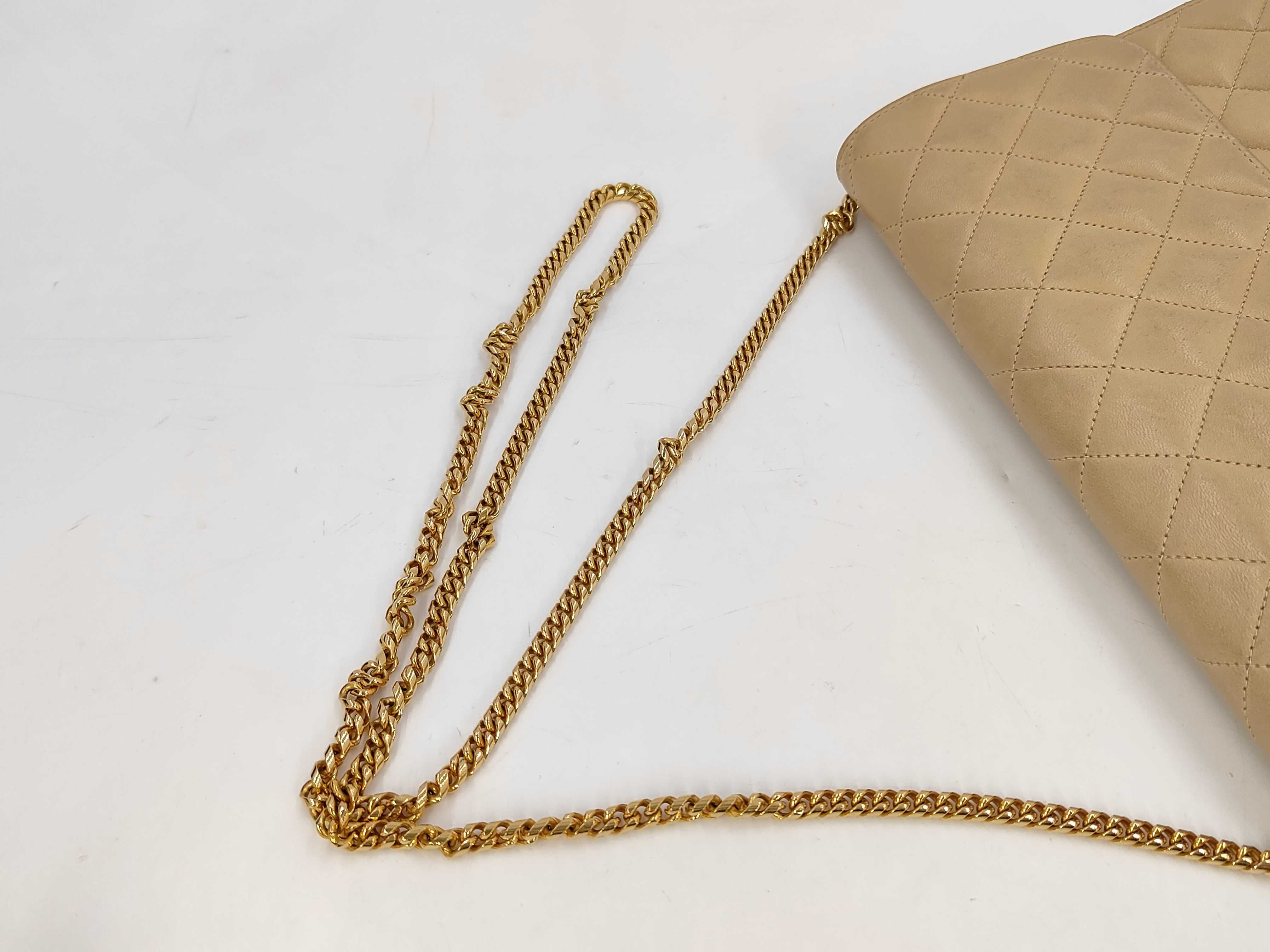 Matelassé Lambskin Chain Shoulder Bag — view 5