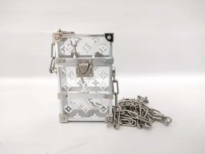 Eclipse Trunk Box Chain Shoulder Bag