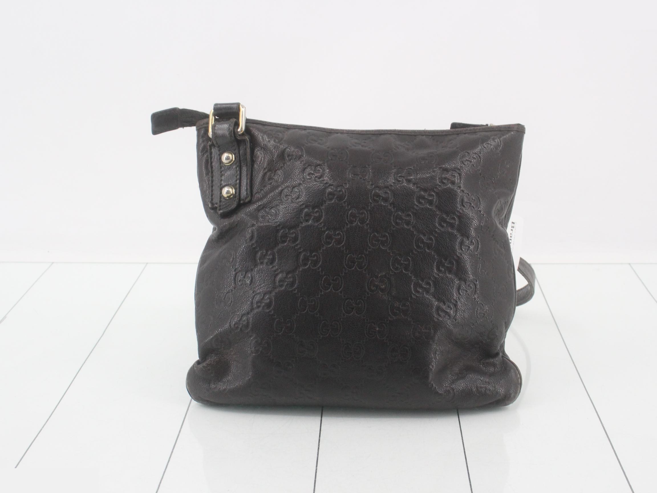 Shima Leather Shoulder Bag, Black — view 2