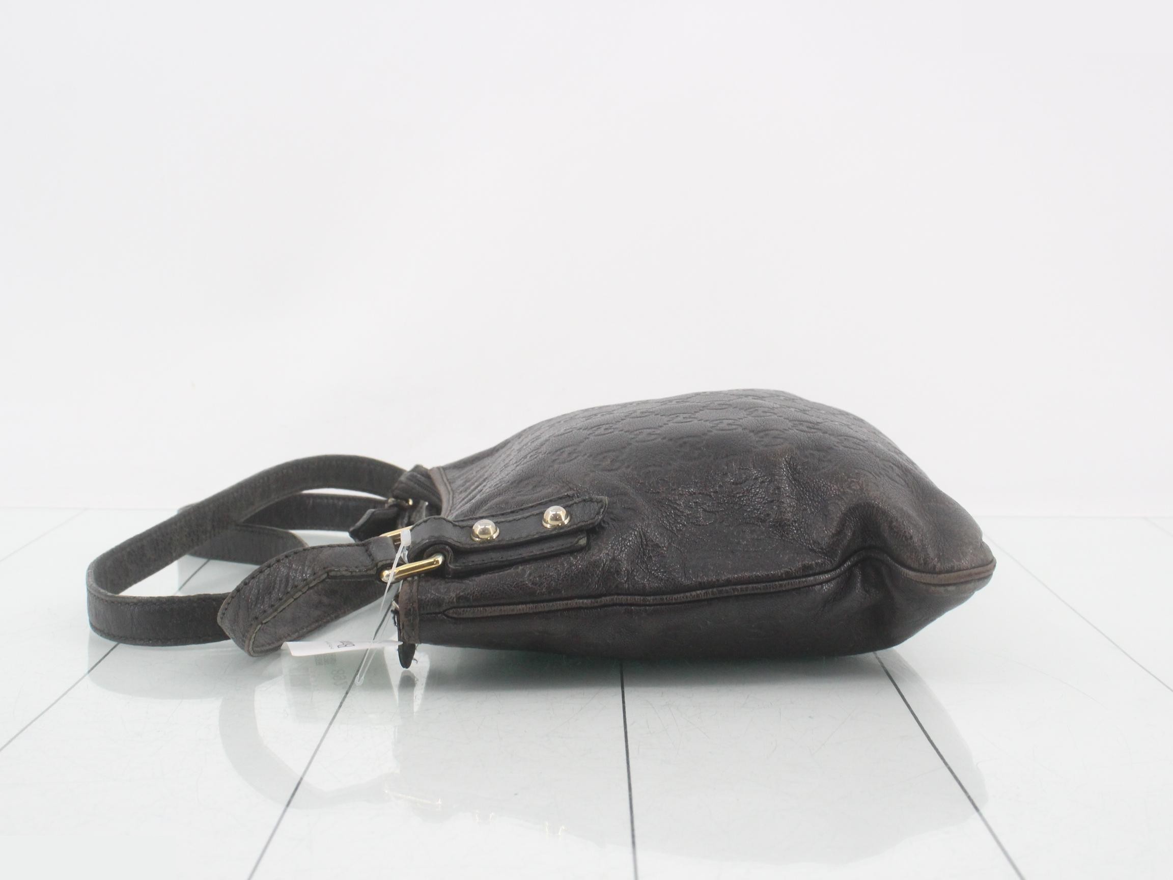 Shima Leather Shoulder Bag, Black — view 4