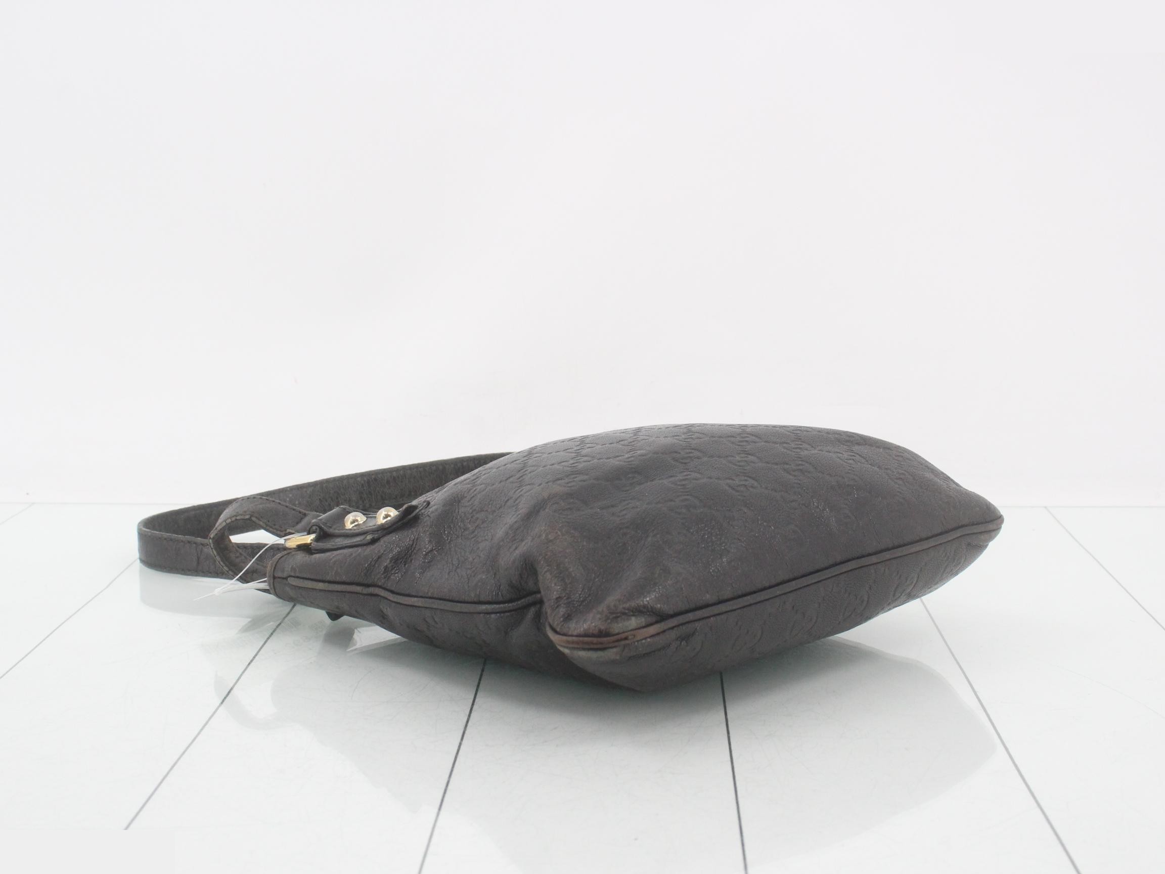 Shima Leather Shoulder Bag, Black — view 5