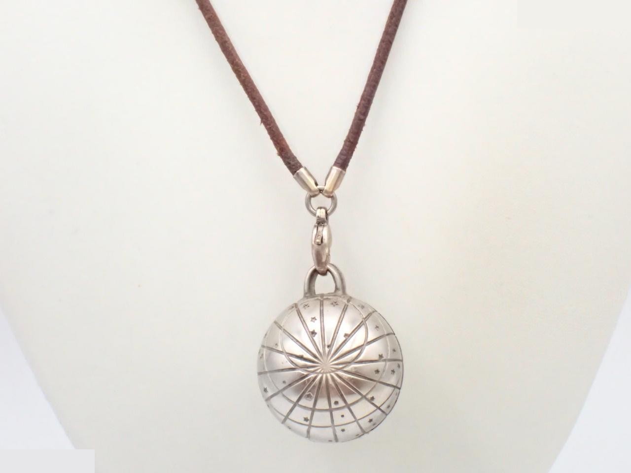 Zodiac Necklace, Silver, Neck Circumference Approx. 60cm — view 2