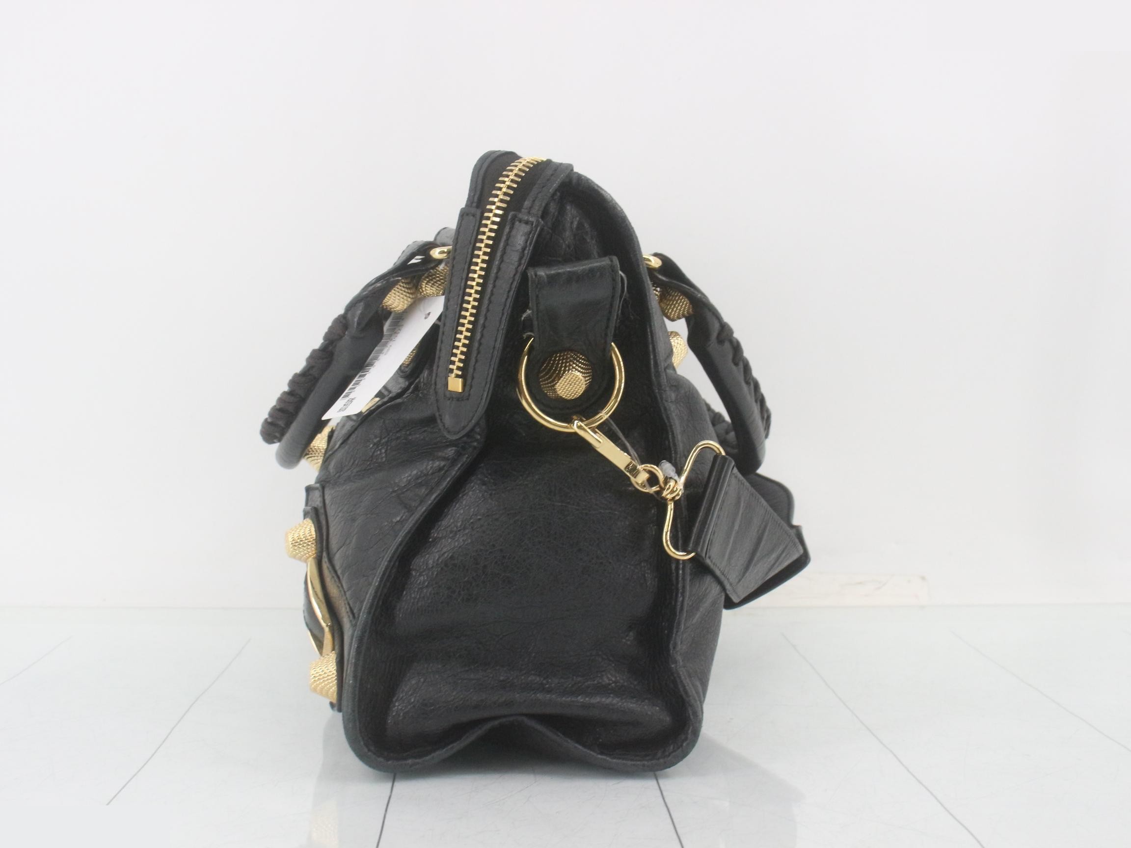 Classic handbag/shoulder bag, 2-way, black — view 3